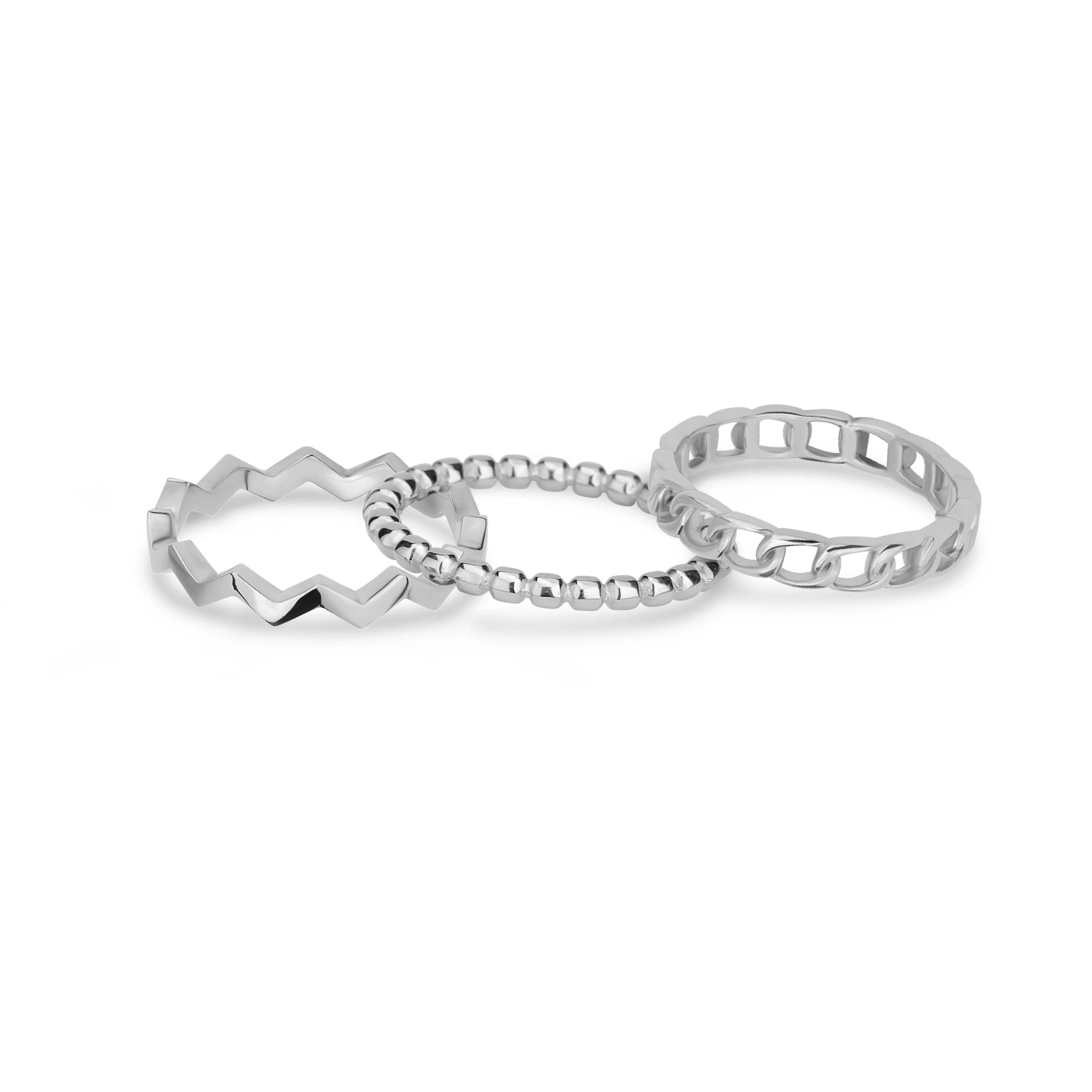 Melano Friends Life Is Fun Ringen Set - Image 3
