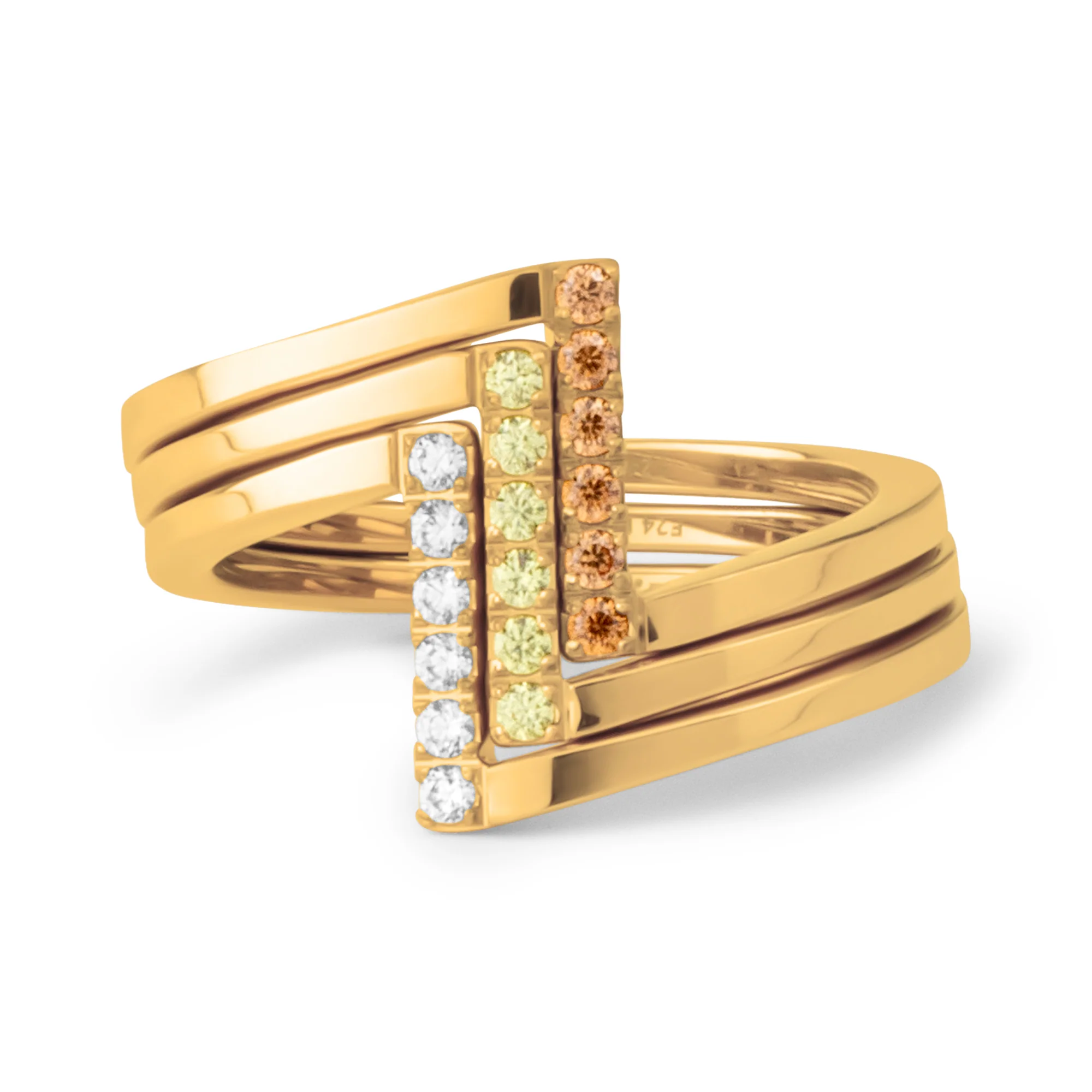 Melano Friends Shining Nature Ringen Set - Image 2