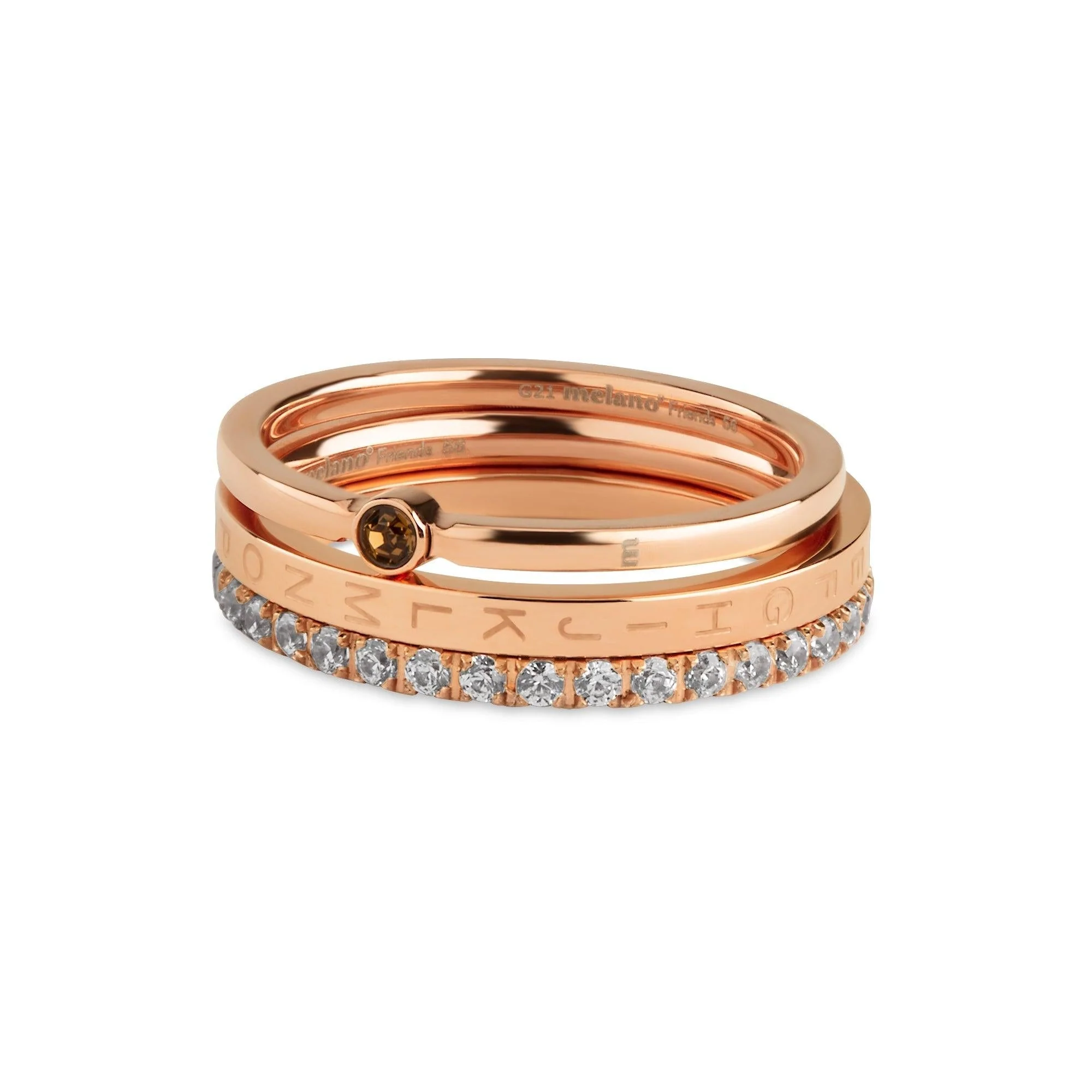 Melano Friends True Love Ringen Set - Image 3