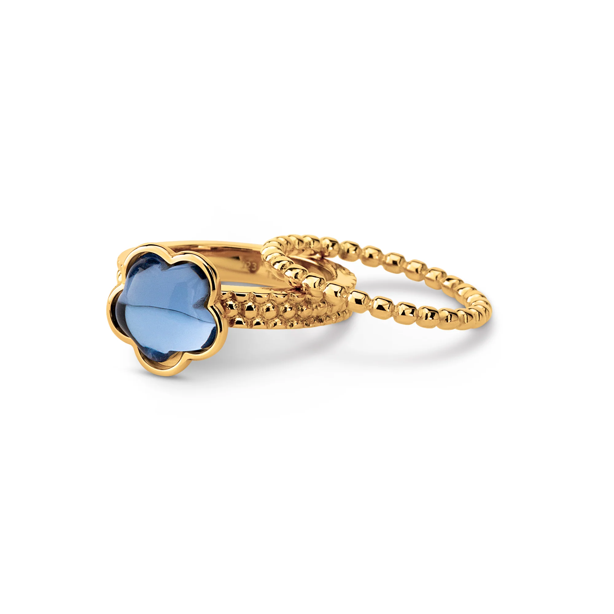 Melano Friends & Twisted Daisy Dazzle Ringen Set - Image 3