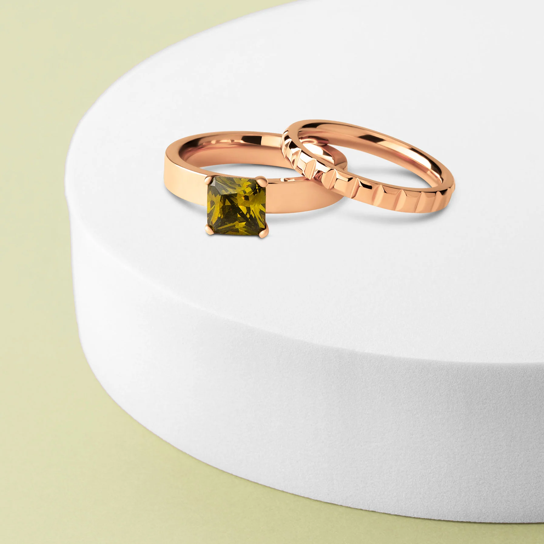 Melano Friends & Twisted Forest Walk Ringen Set