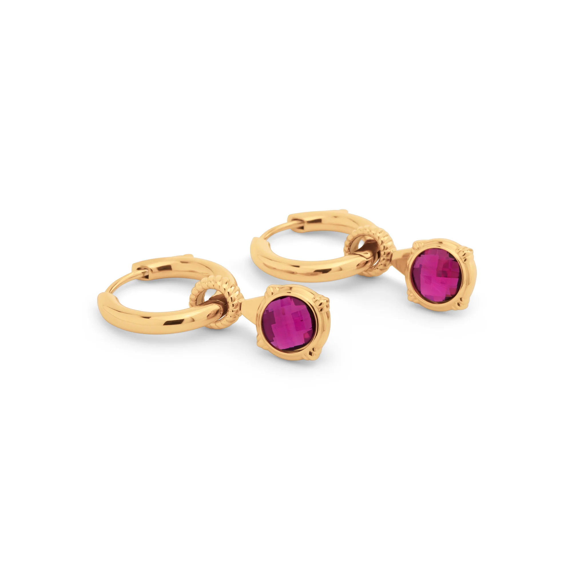Melano Friends & Vivid Purple Disco Oorbellen Set - Image 2