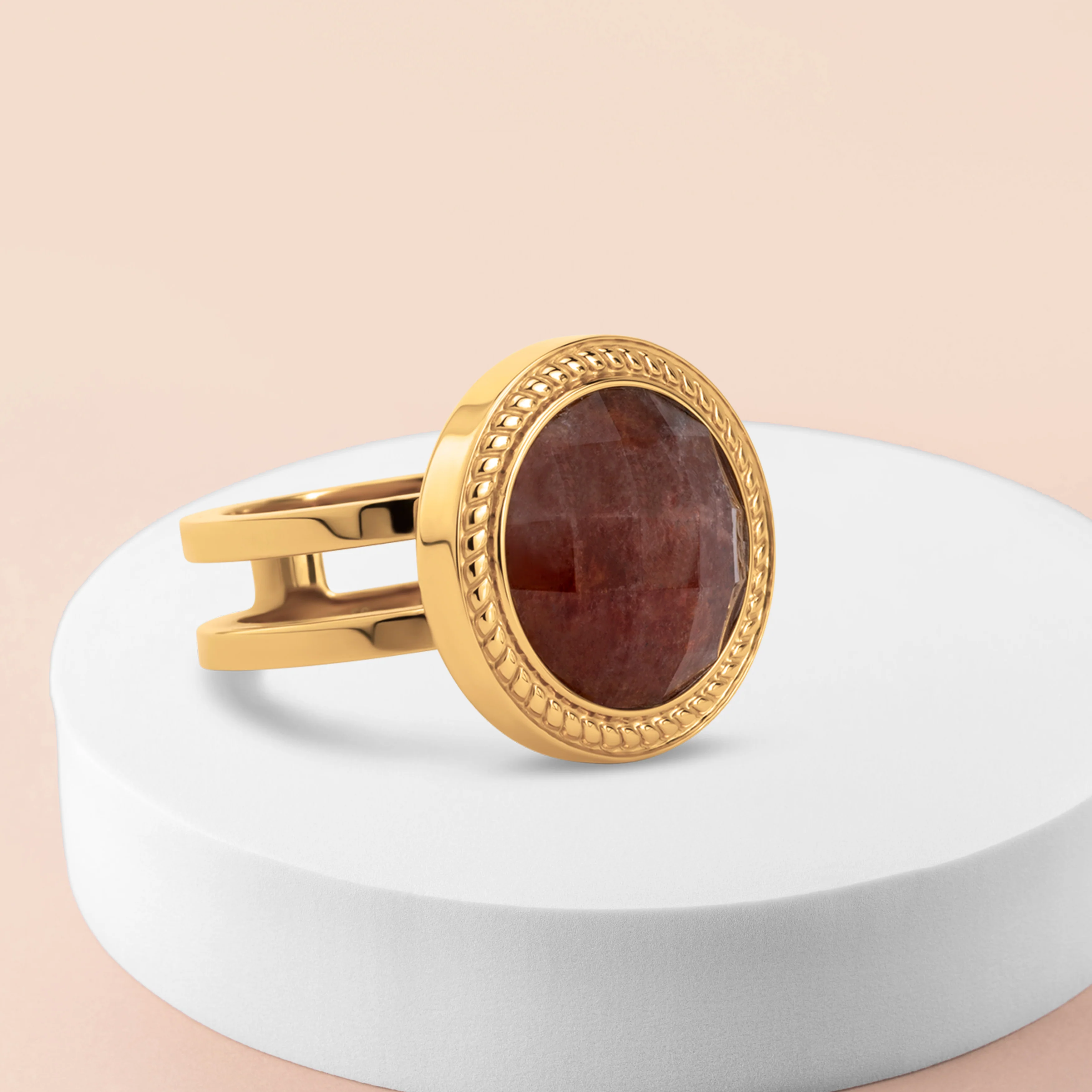 Melano Kosmic Sunset Sparkle Ring Set