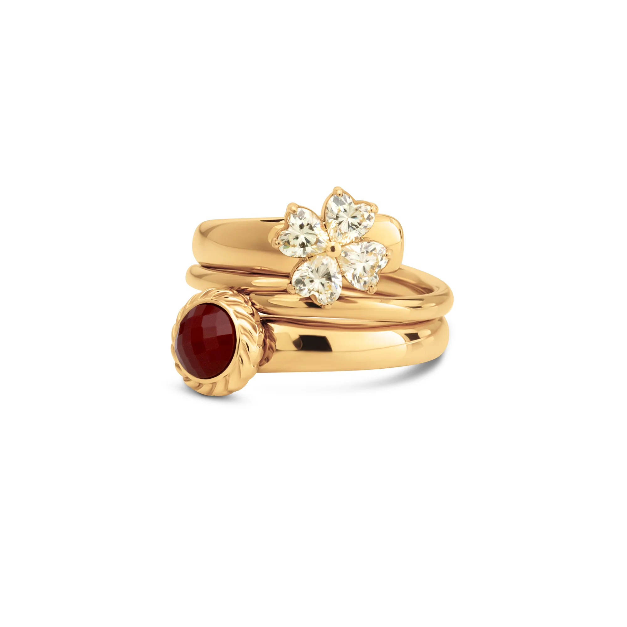 Melano Twisted Autumn Whisper Ringen Set - Image 2