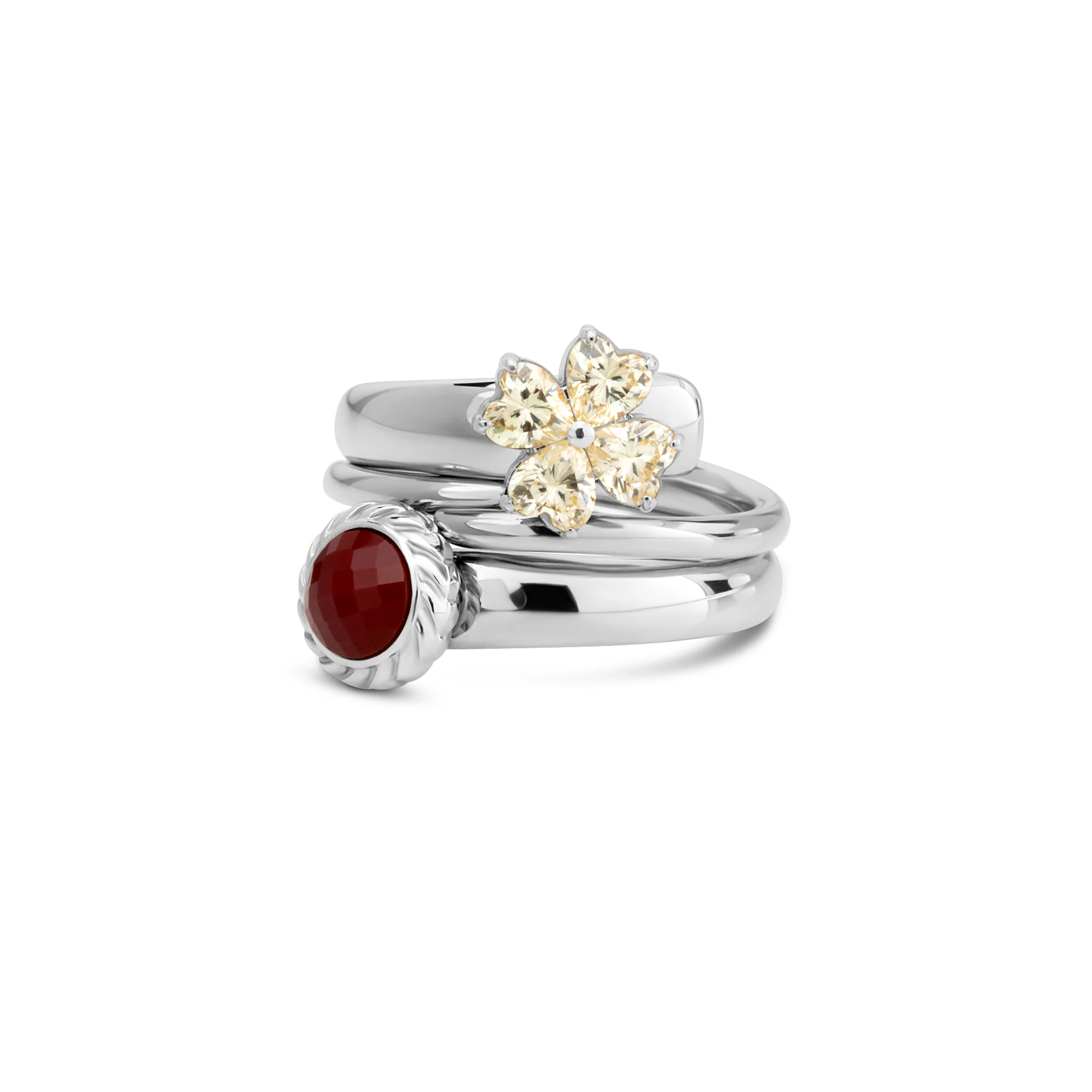 Melano Twisted Autumn Whisper Ringen Set - Image 4