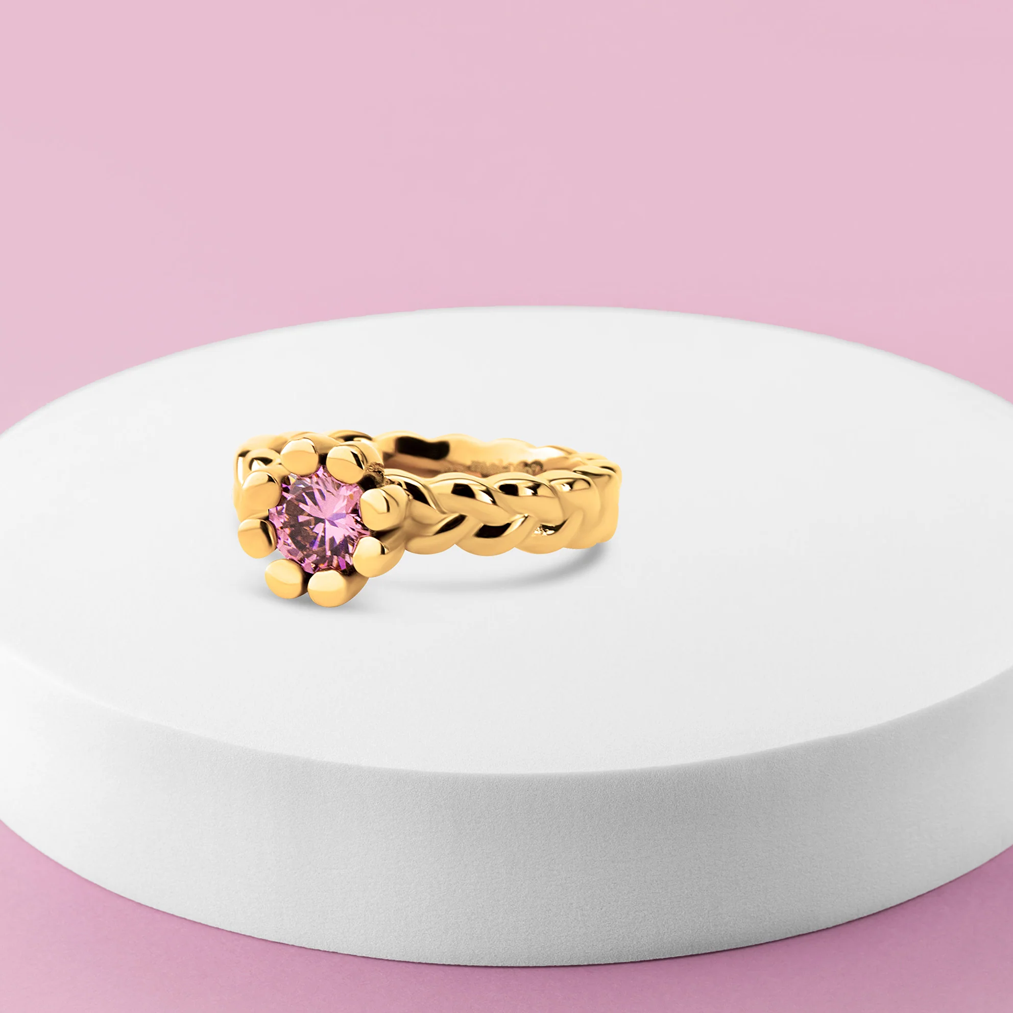 Melano Twisted Blossom Bloom Ring Set