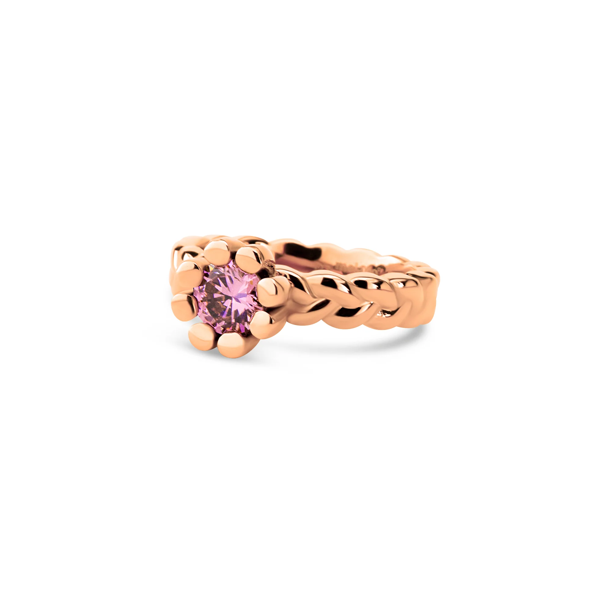 Melano Twisted Blossom Bloom Ring Set - Image 2