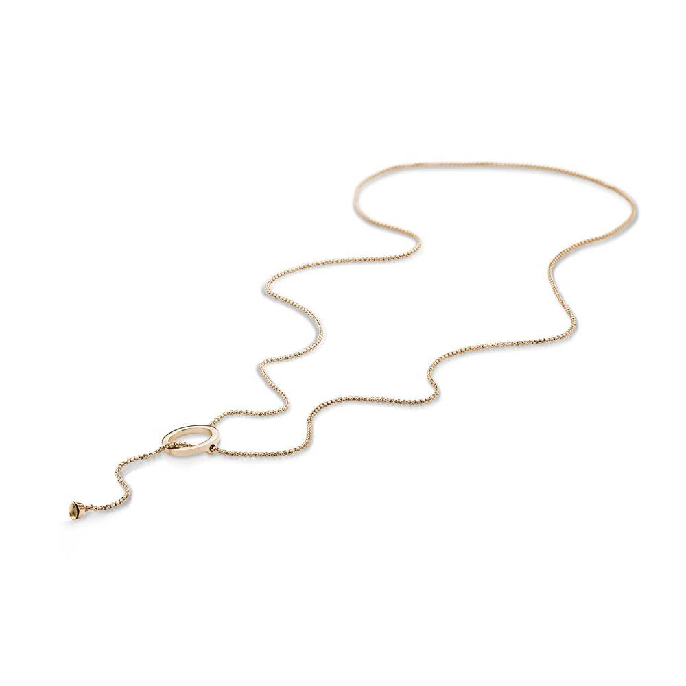 Melano Twisted Circle Ketting - Image 3