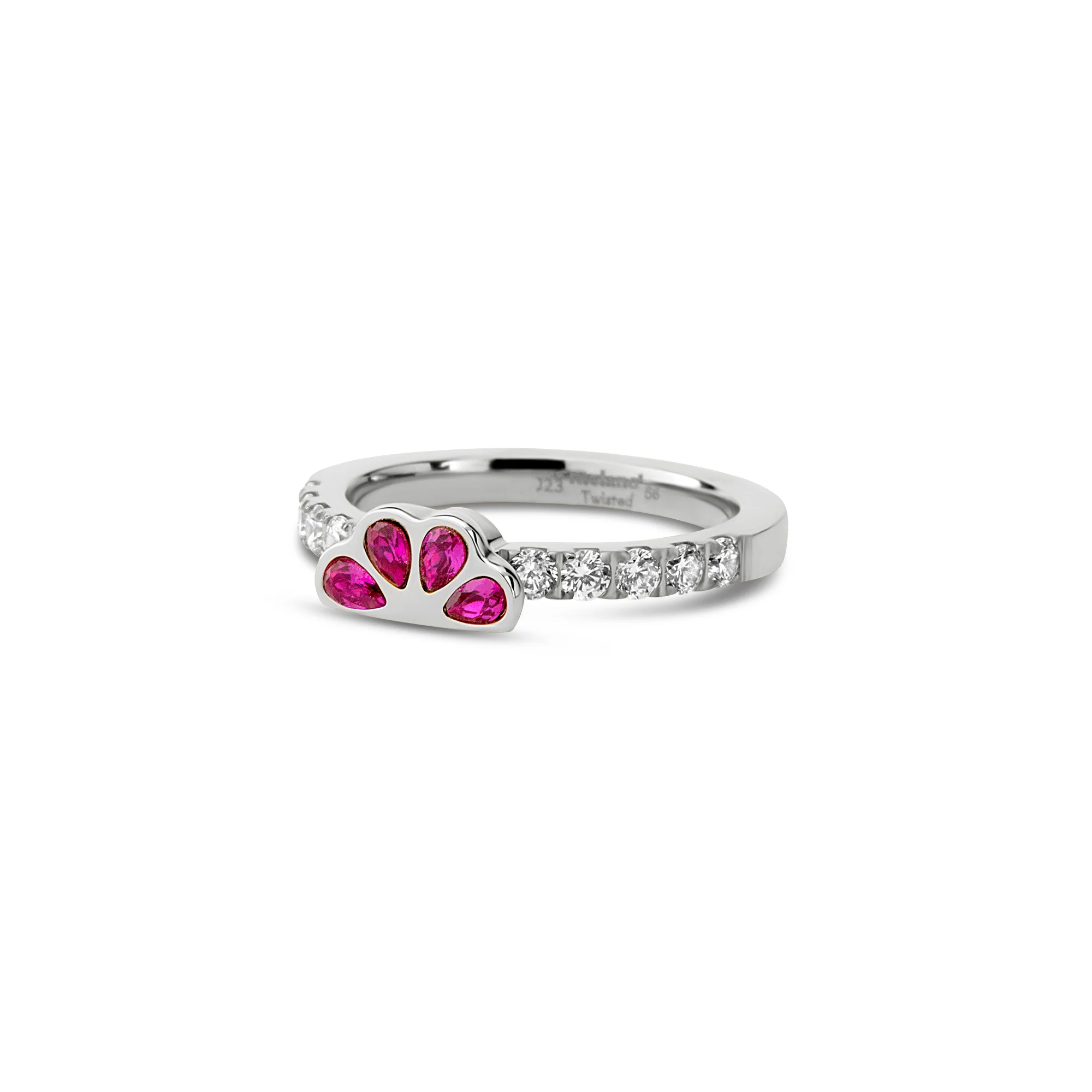 Melano Twisted Citrus Bite Ring Set - Image 3