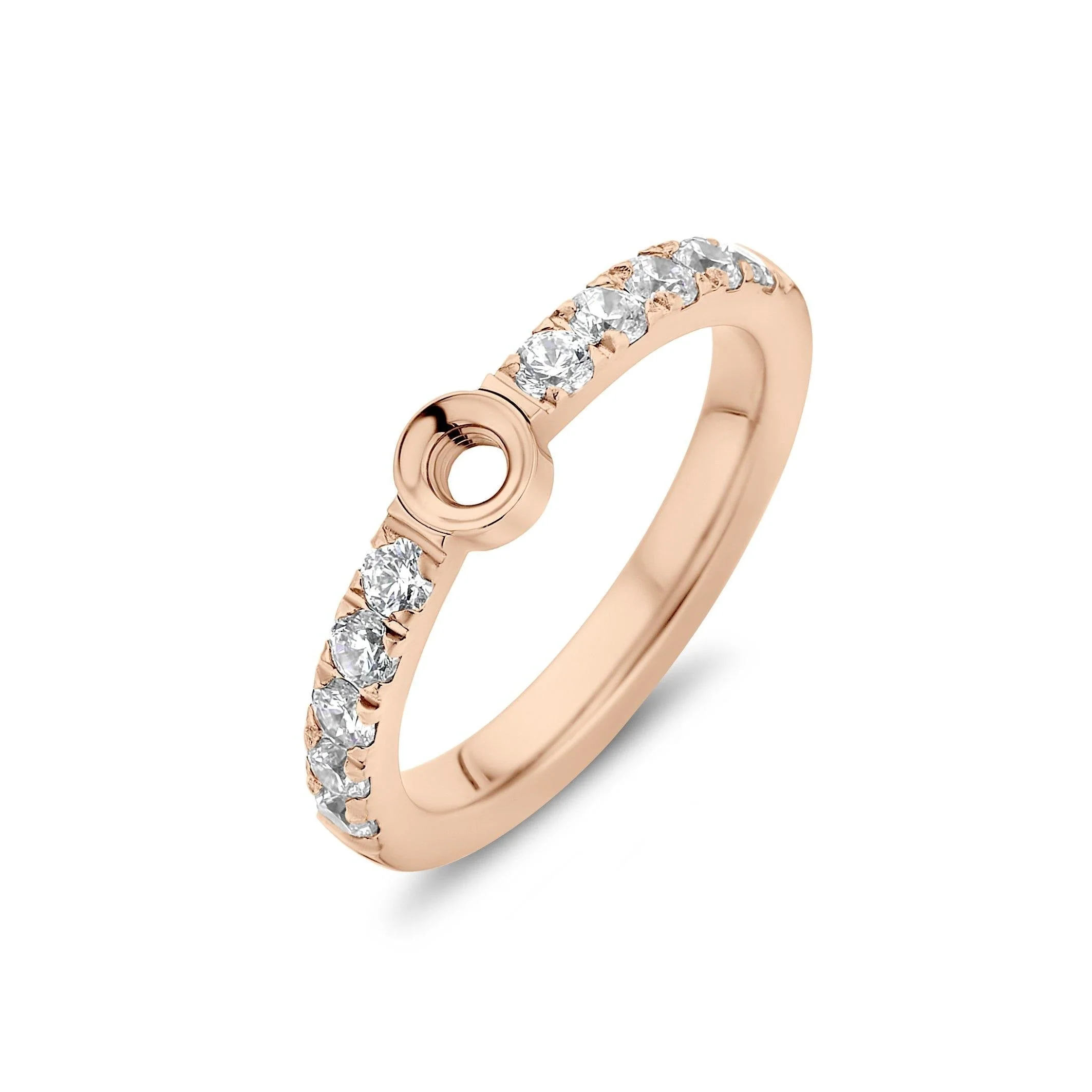 Melano Twisted Crystal Ring - Image 3