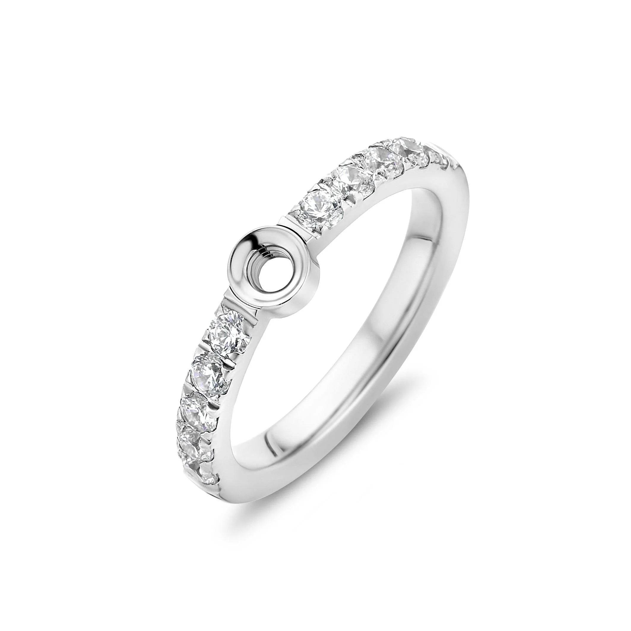 Melano Twisted Crystal Ring - Image 4