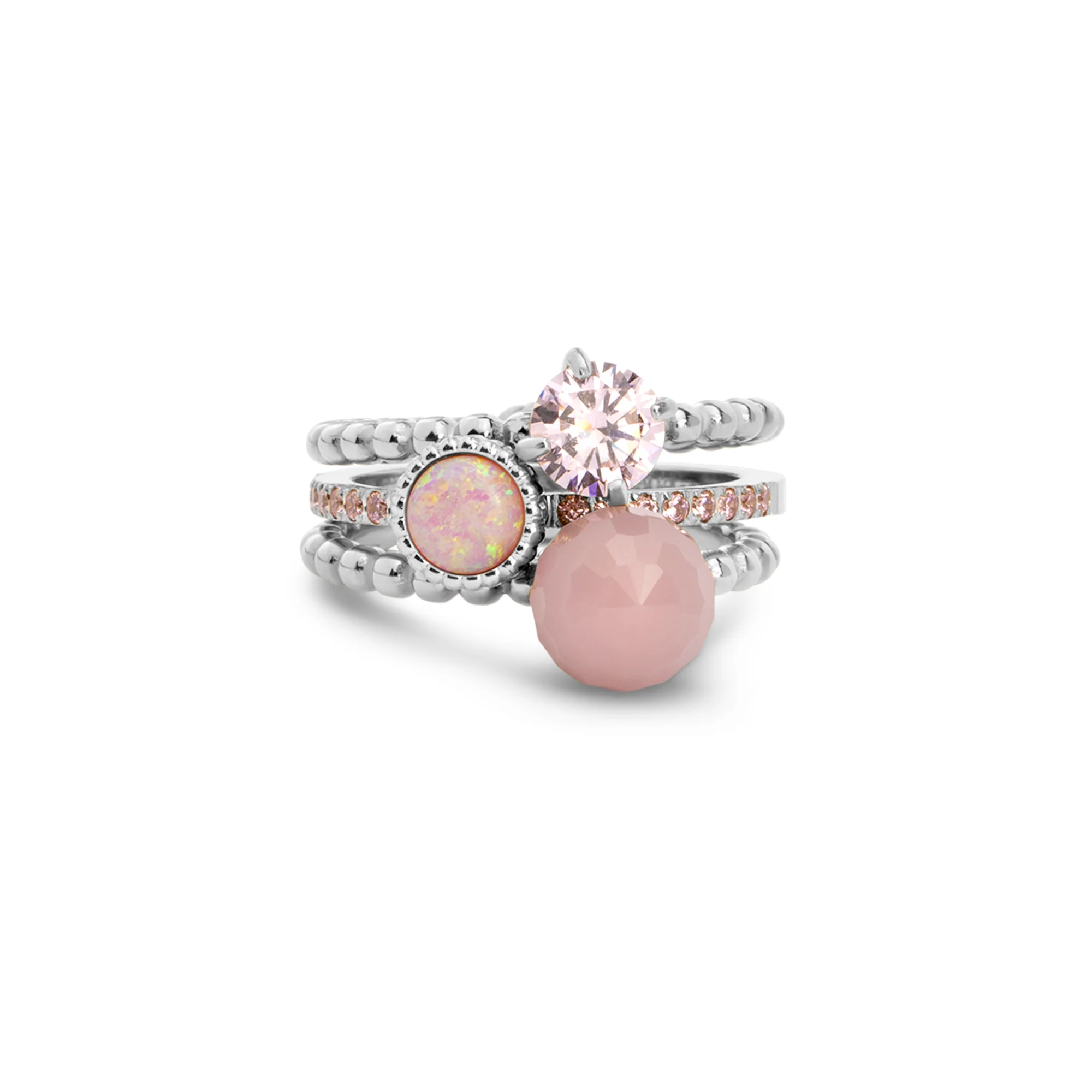Melano Twisted Fit & Fab Ringen Set - Image 4