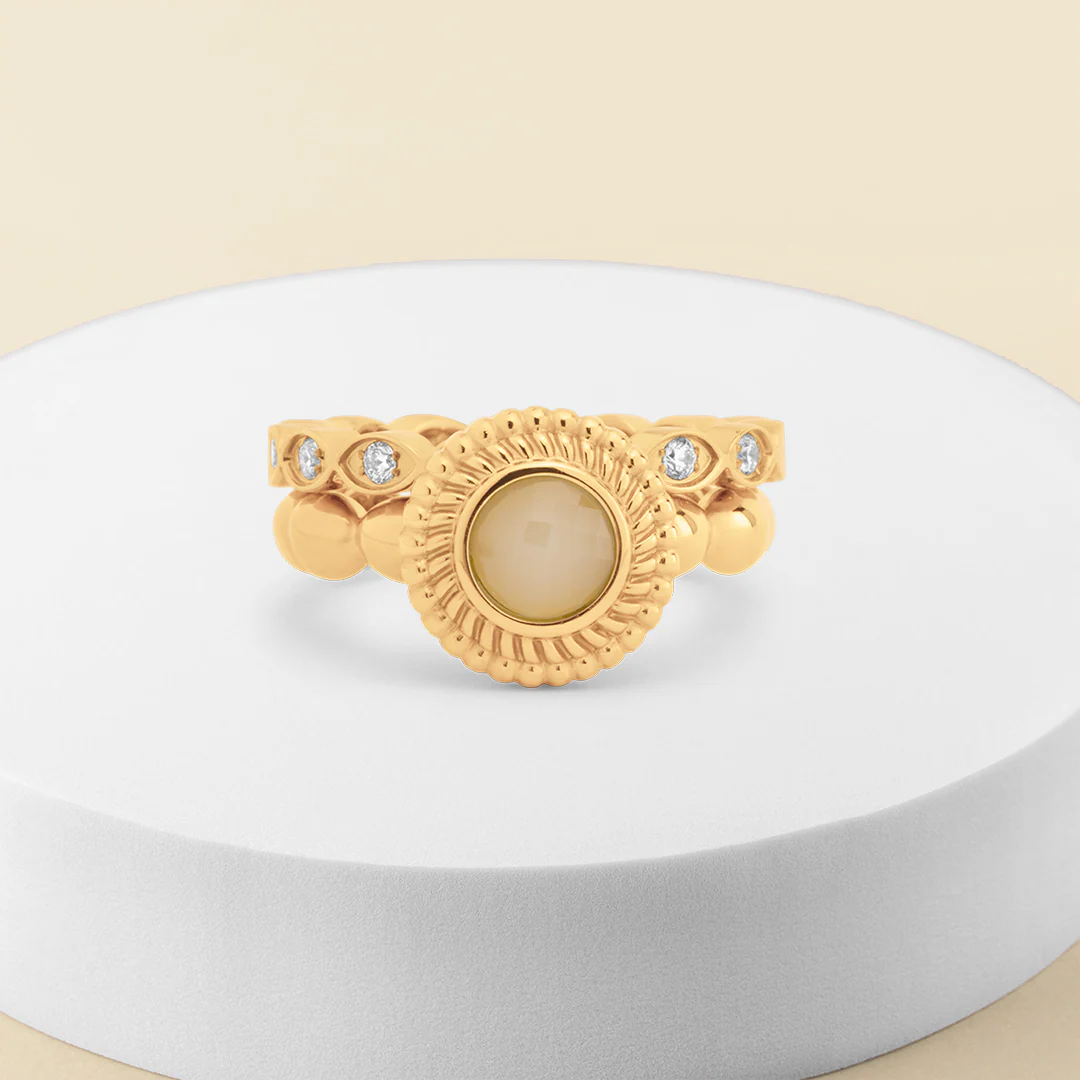 Melano Twisted & Friends Sweet Caramel Ringen Set