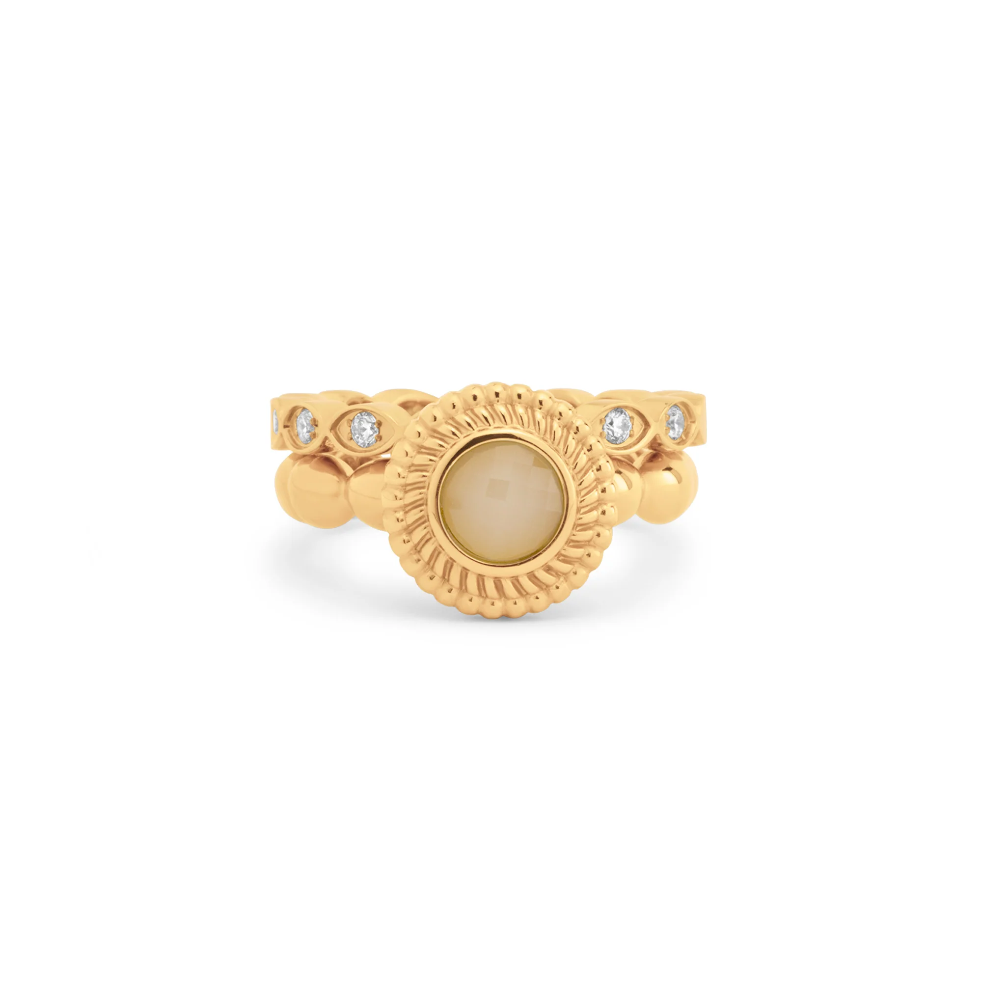 Melano Twisted & Friends Sweet Caramel Ringen Set - Image 2