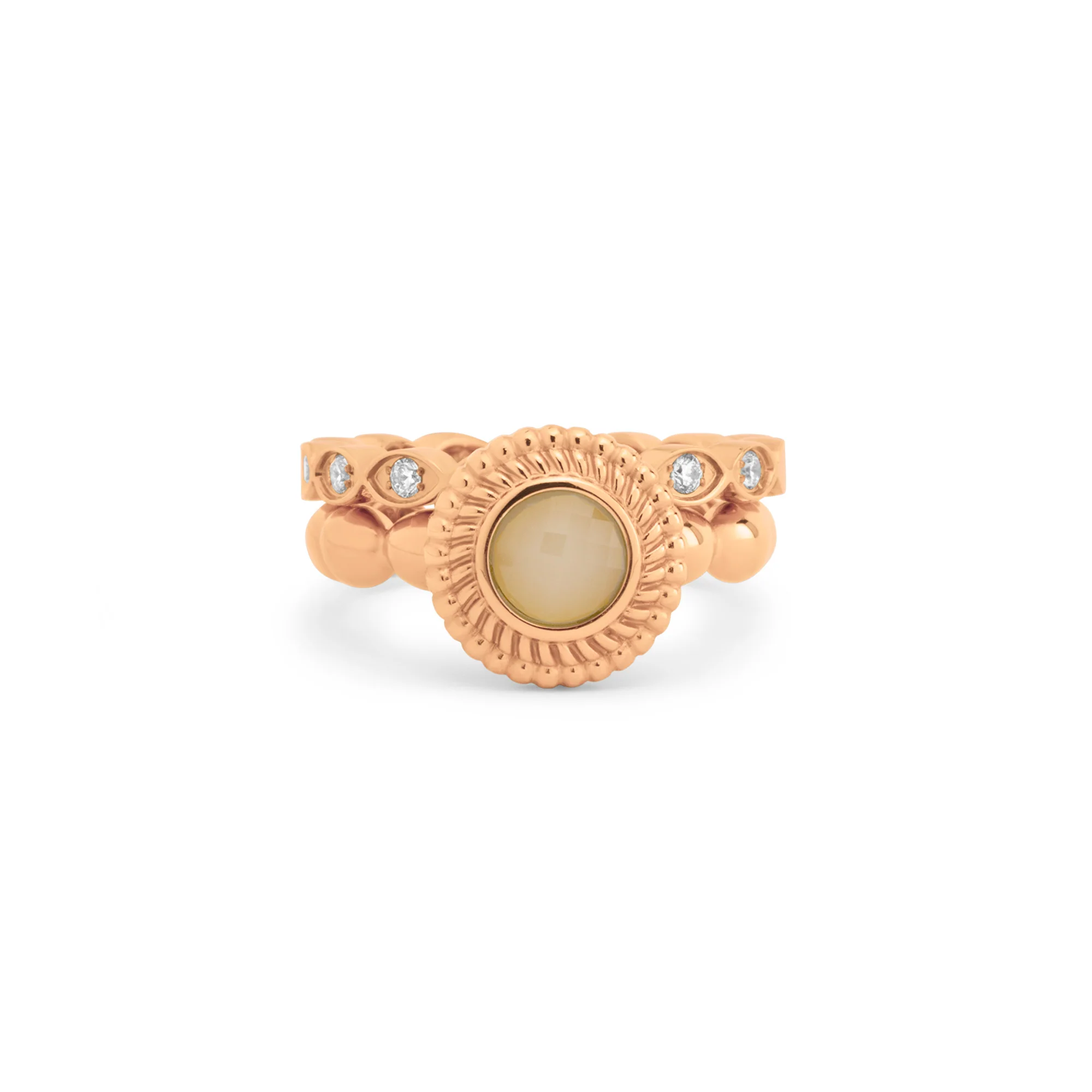 Melano Twisted & Friends Sweet Caramel Ringen Set - Image 3