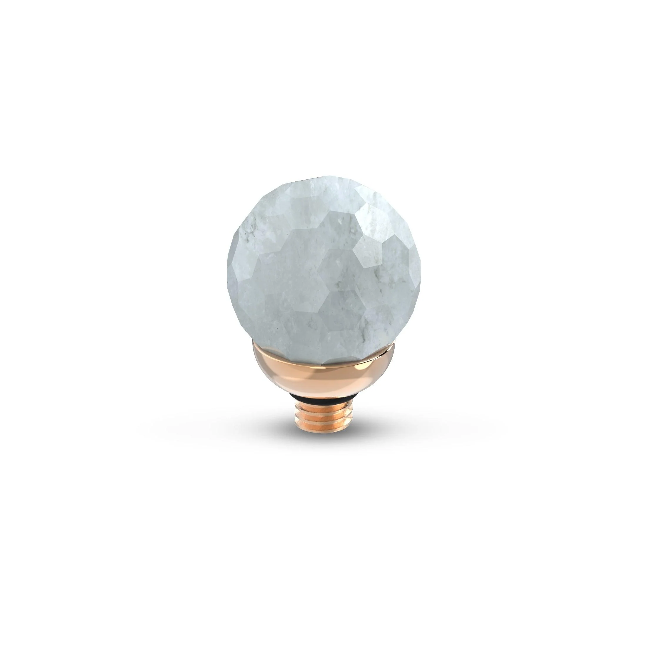 Melano Twisted Gemstone Facet Ball Steentje - Image 11