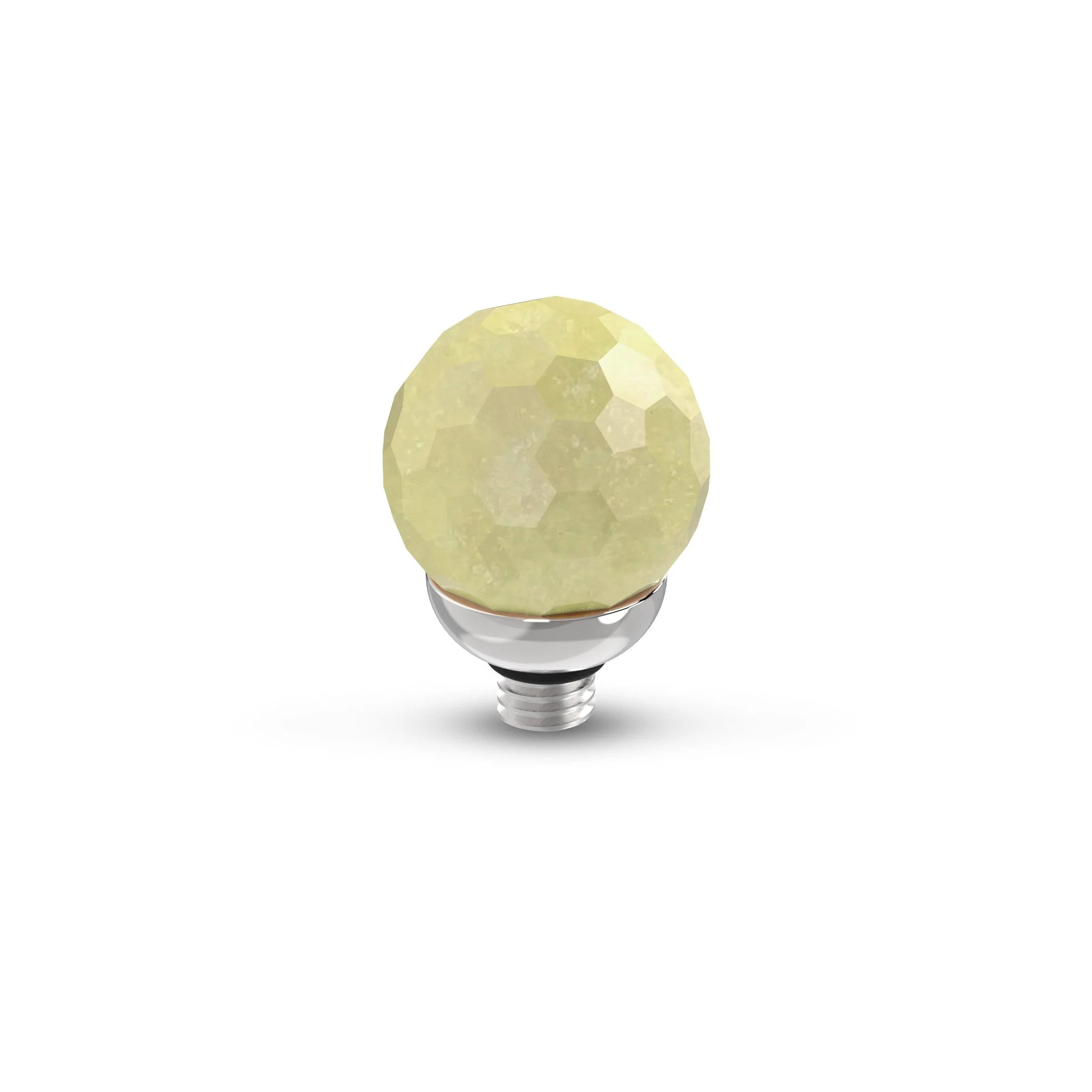 Melano Twisted Gemstone Facet Ball Steentje - Image 14