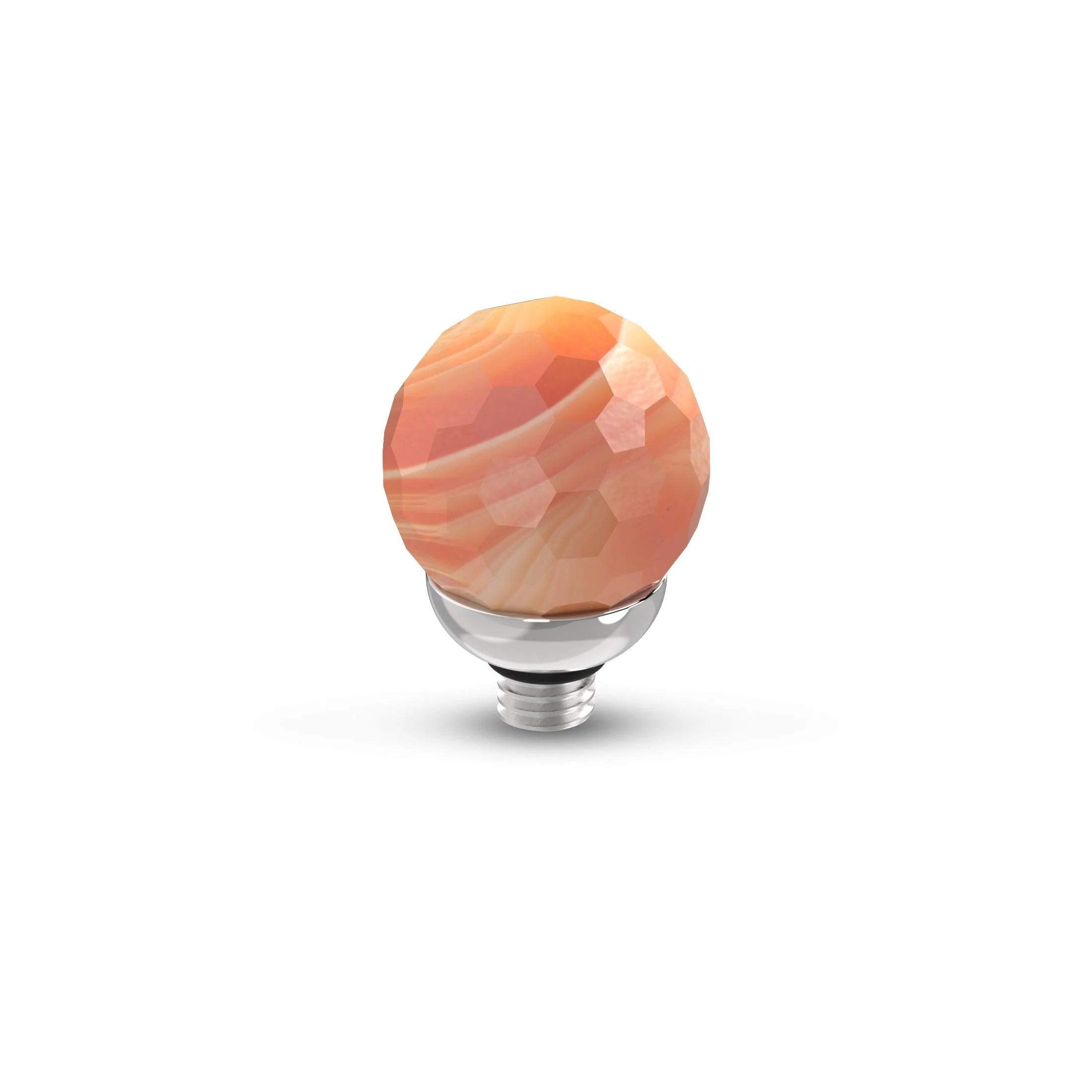 Melano Twisted Gemstone Facet Ball Steentje - Image 15