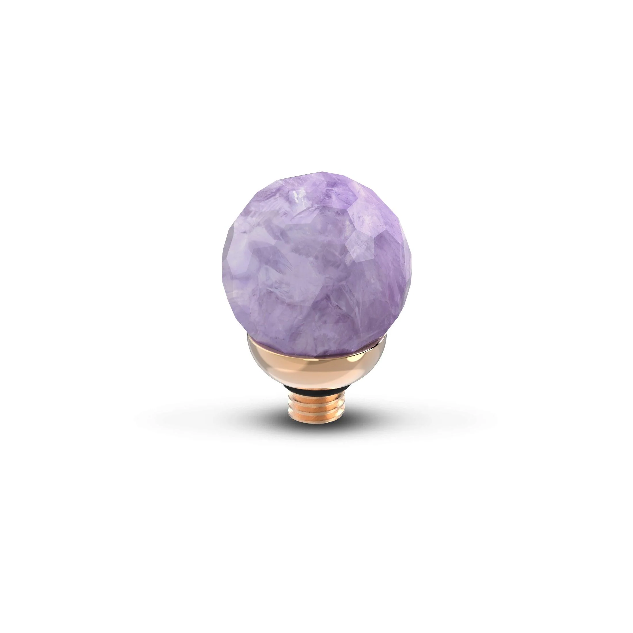 Melano Twisted Gemstone Facet Ball Steentje - Image 7