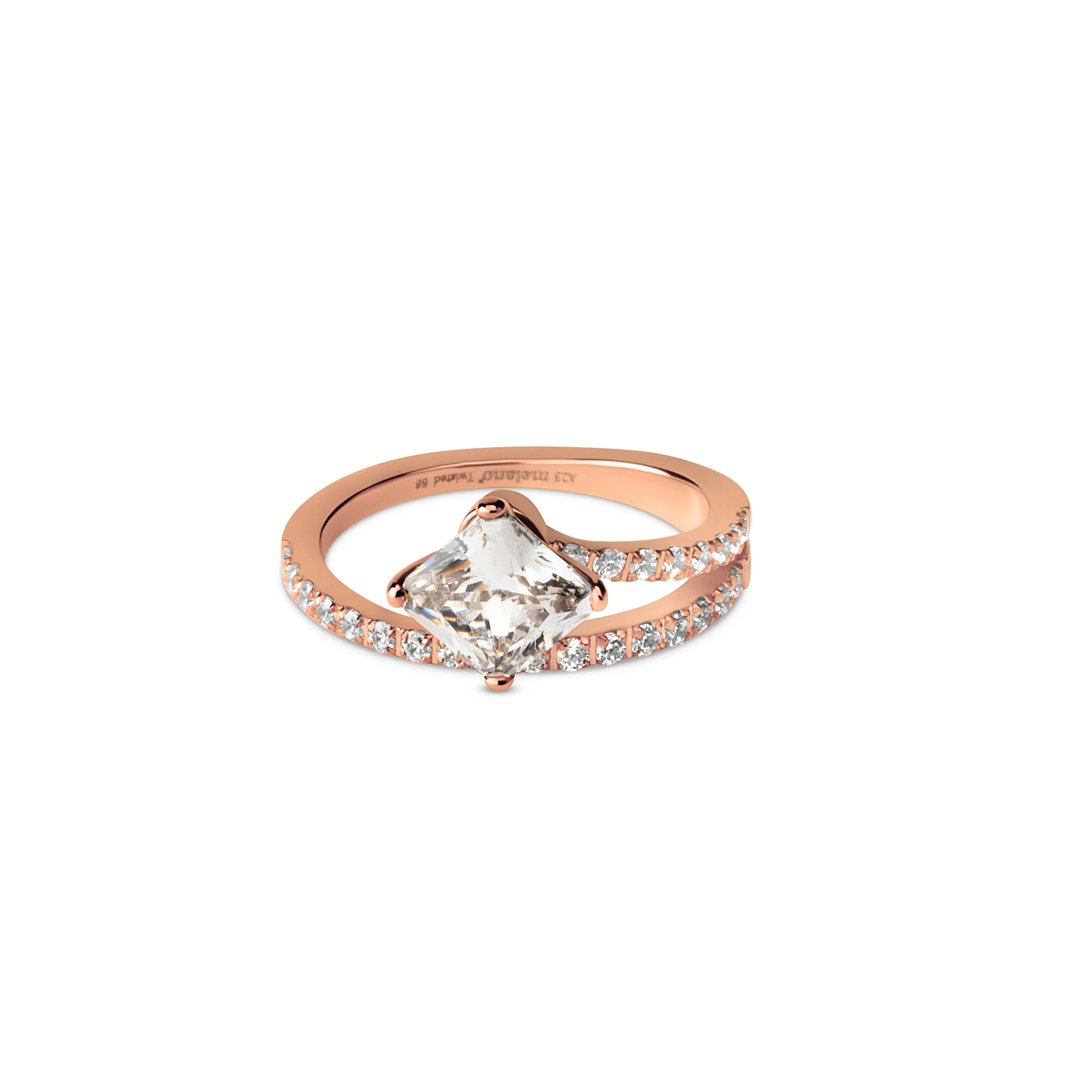 Melano Twisted Ice Queen Ring Set - Image 3
