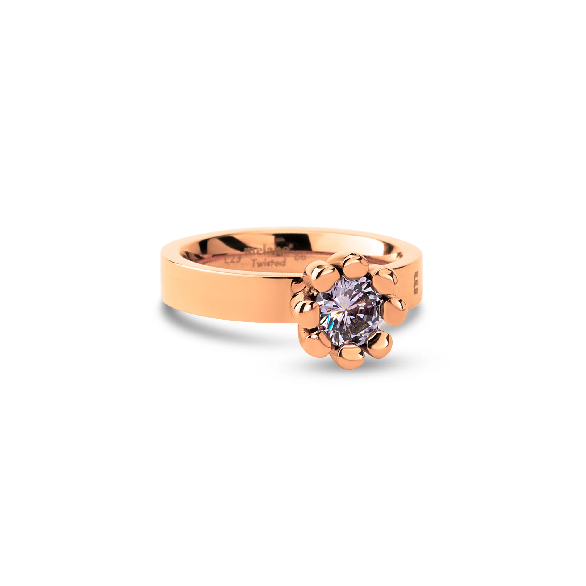 Melano Twisted Lavender Treasure Ring Set - Image 3