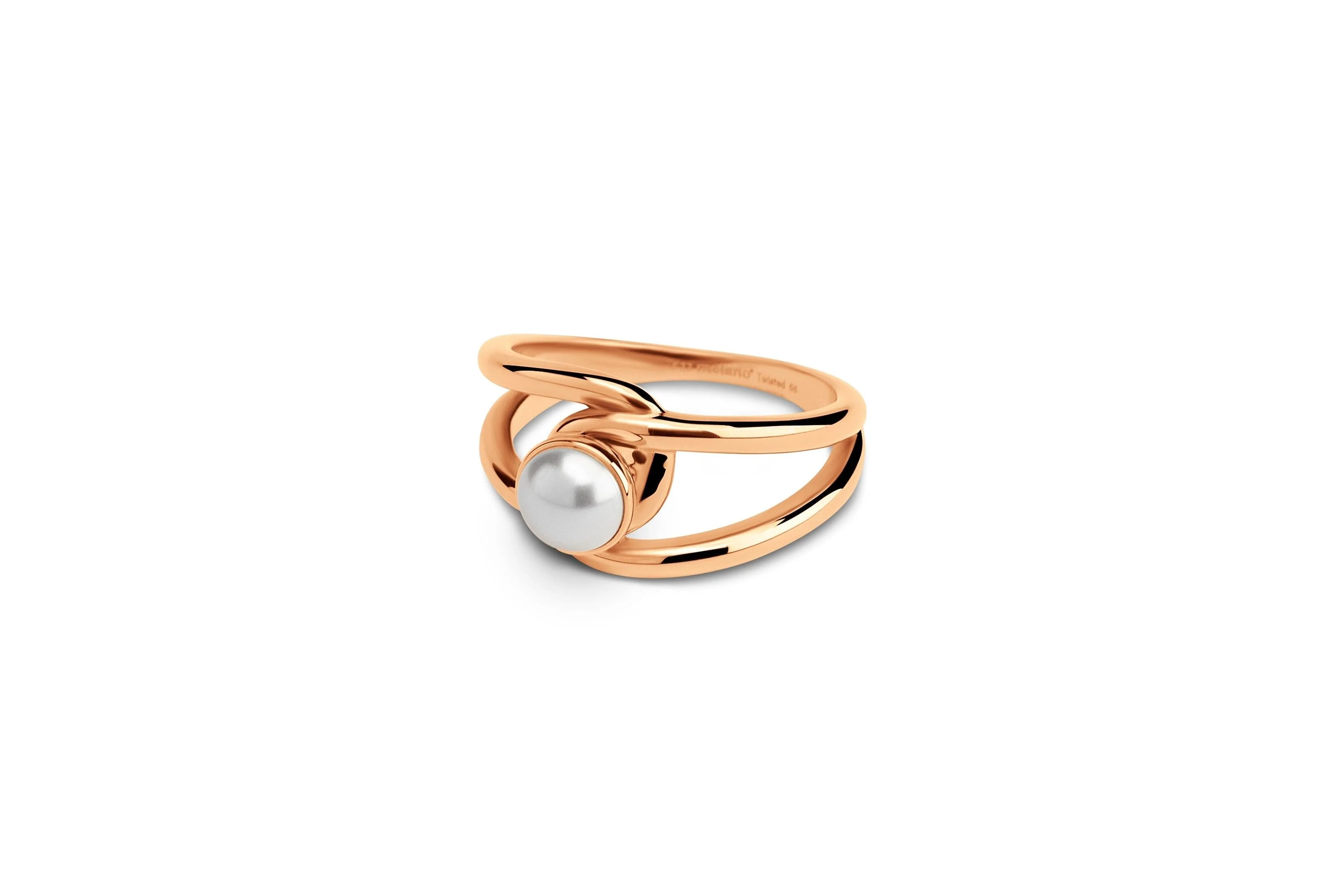 Melano Twisted Pearl Sprinkle Ring Set - Image 3