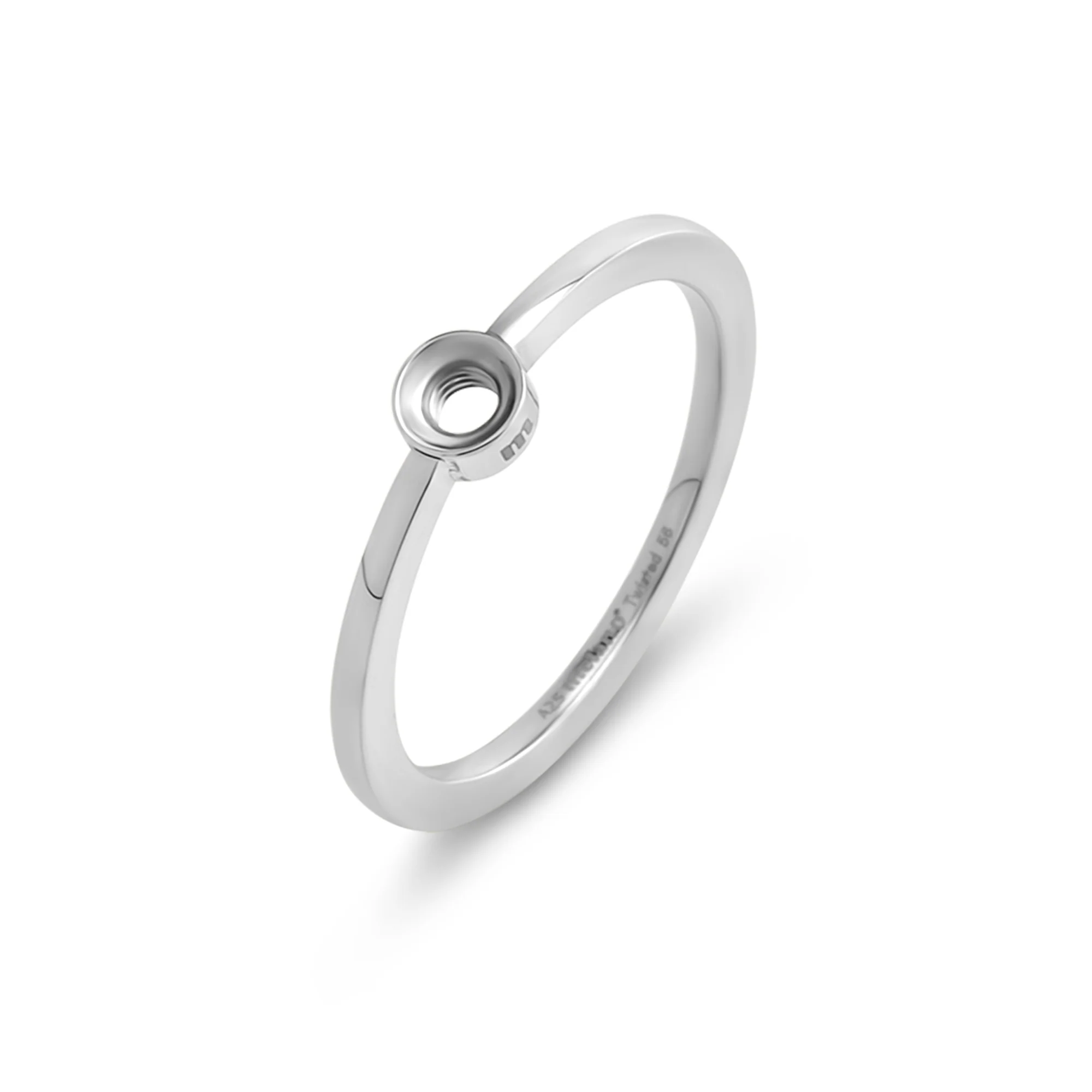 Melano Twisted Petite Ring - Image 5