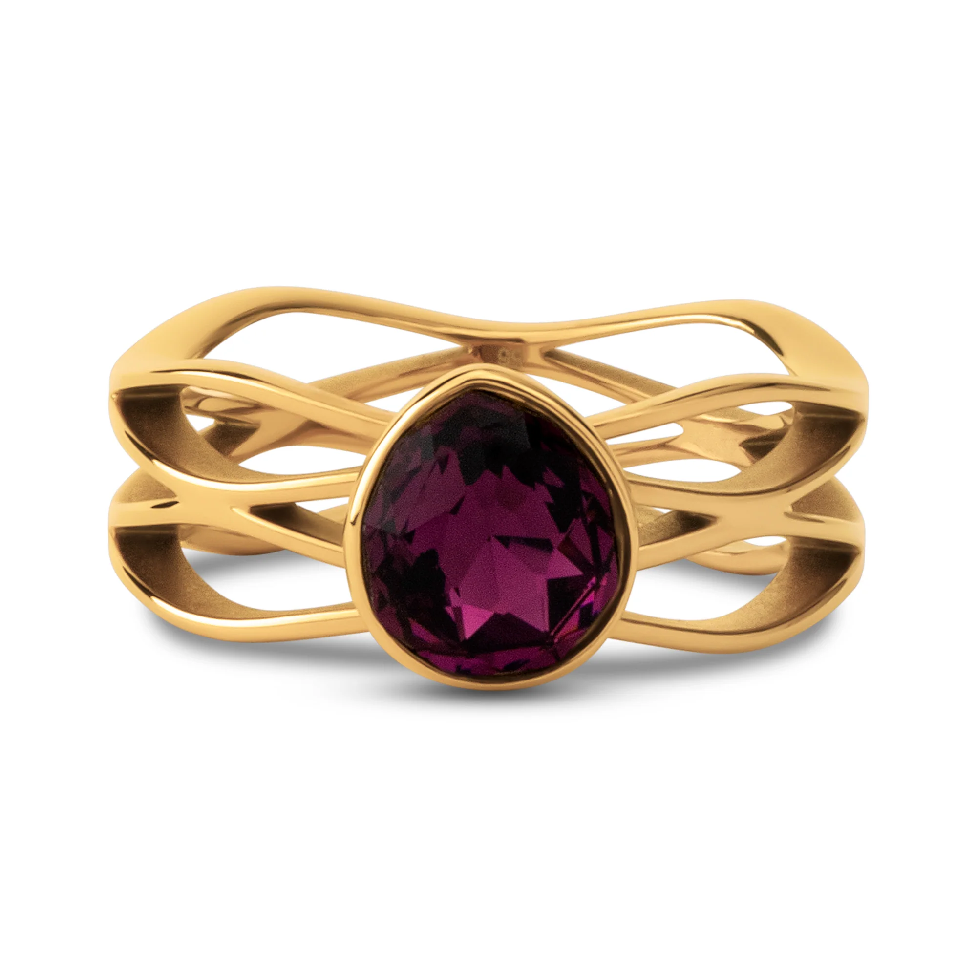 Melano Twisted Purple Rain Ring Set - Image 2