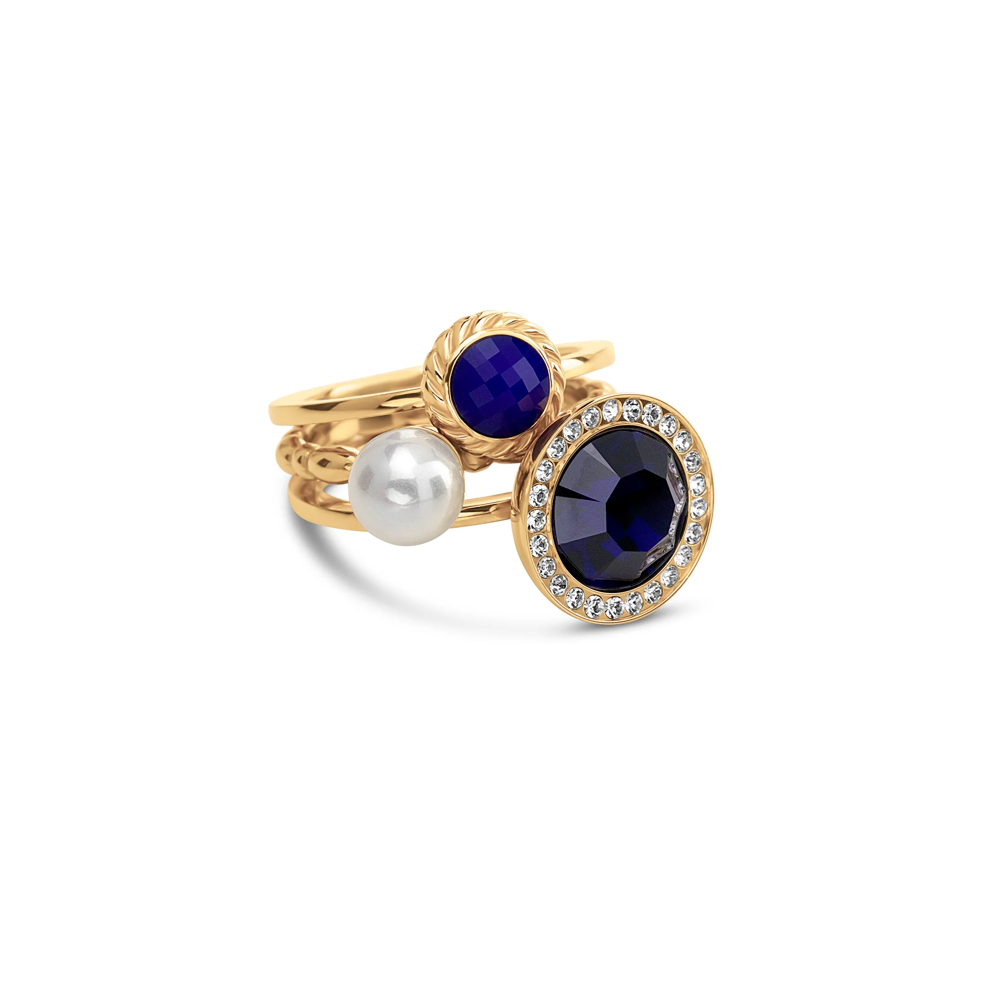 Melano Twisted Quiet Bloom Ringen Set - Image 2
