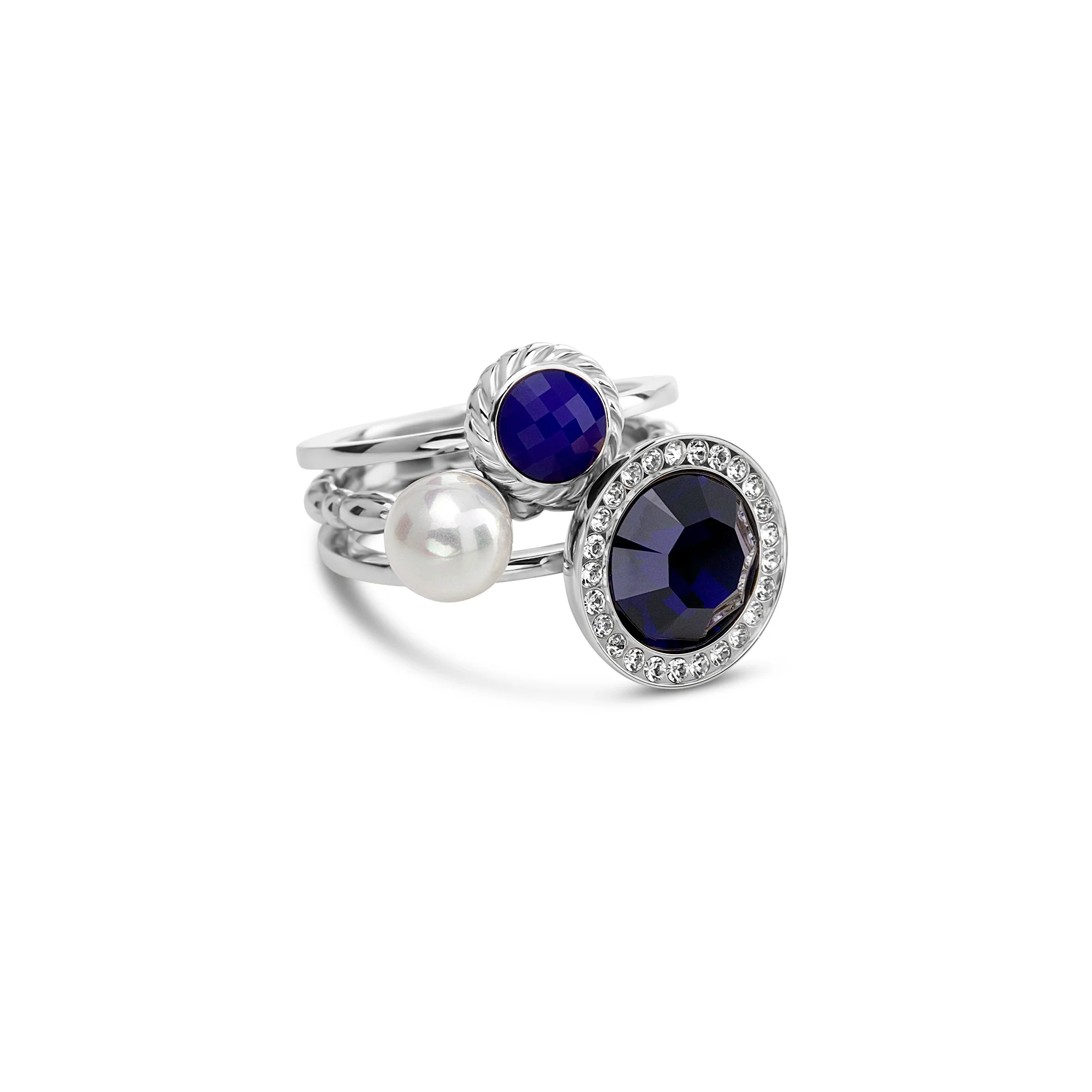 Melano Twisted Quiet Bloom Ringen Set - Image 4