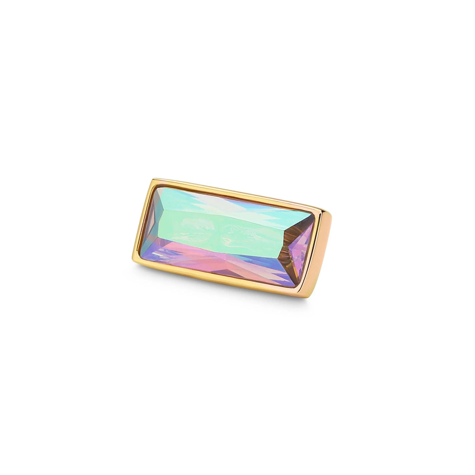 Melano Twisted Rectangle Steentje - Image 6