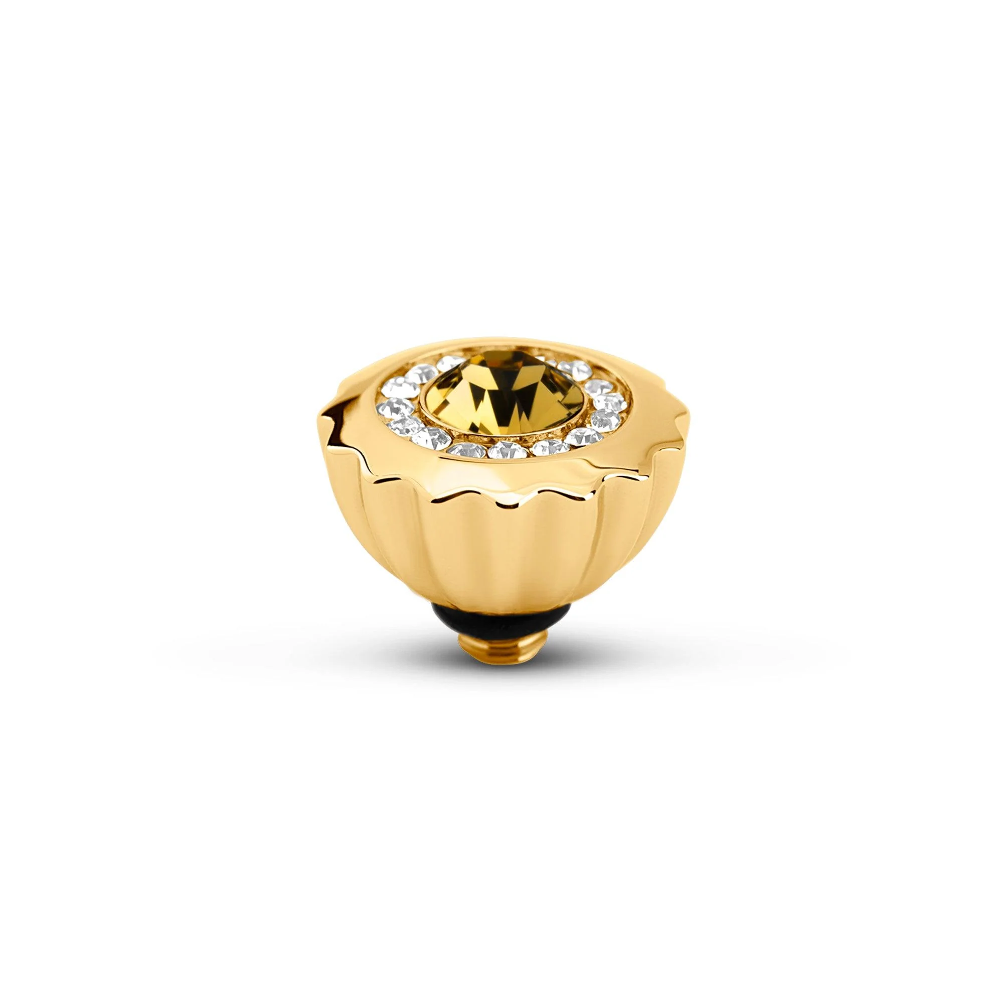Melano Twisted Ribbed CZ Steentje - Image 3