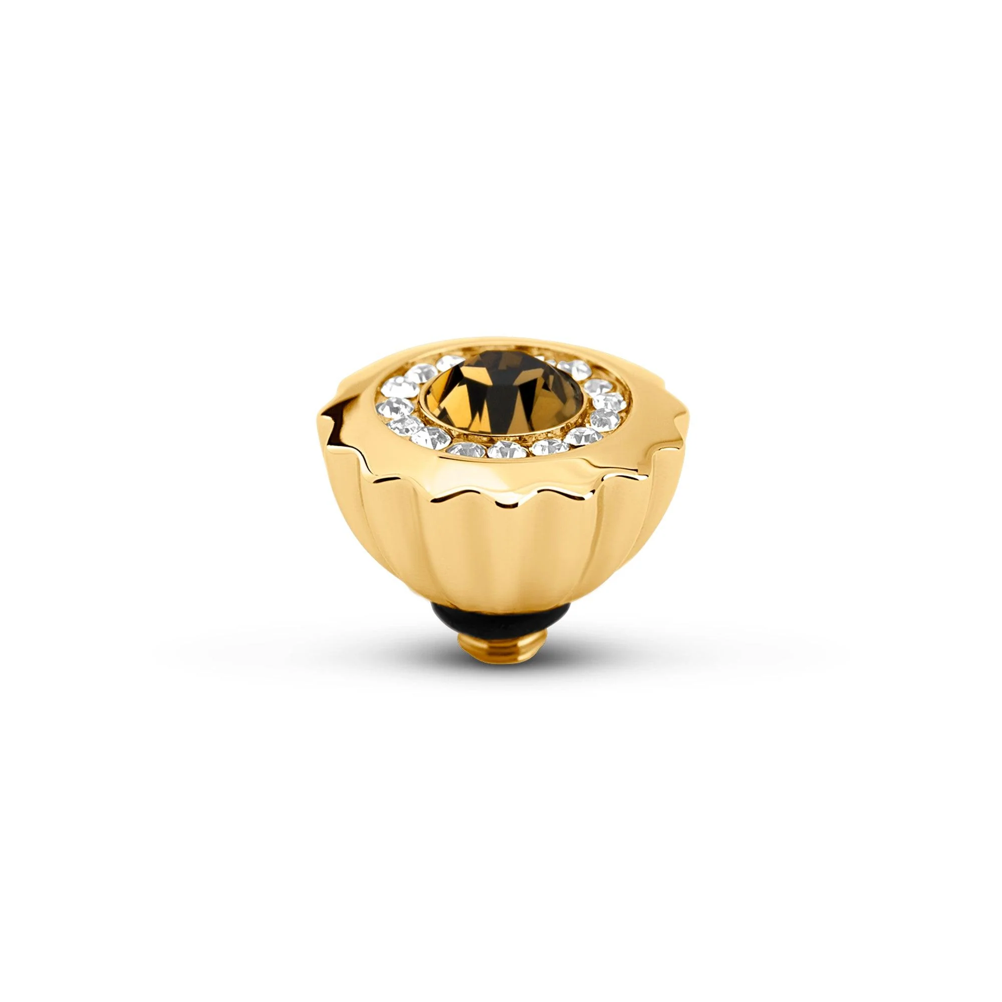 Melano Twisted Ribbed CZ Steentje - Image 4
