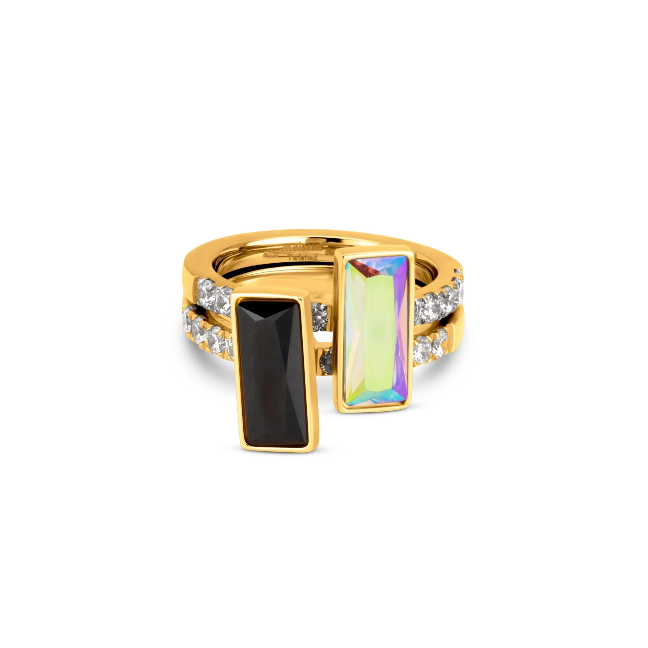 Melano Twisted Stand Tall Ringen Set - Image 2