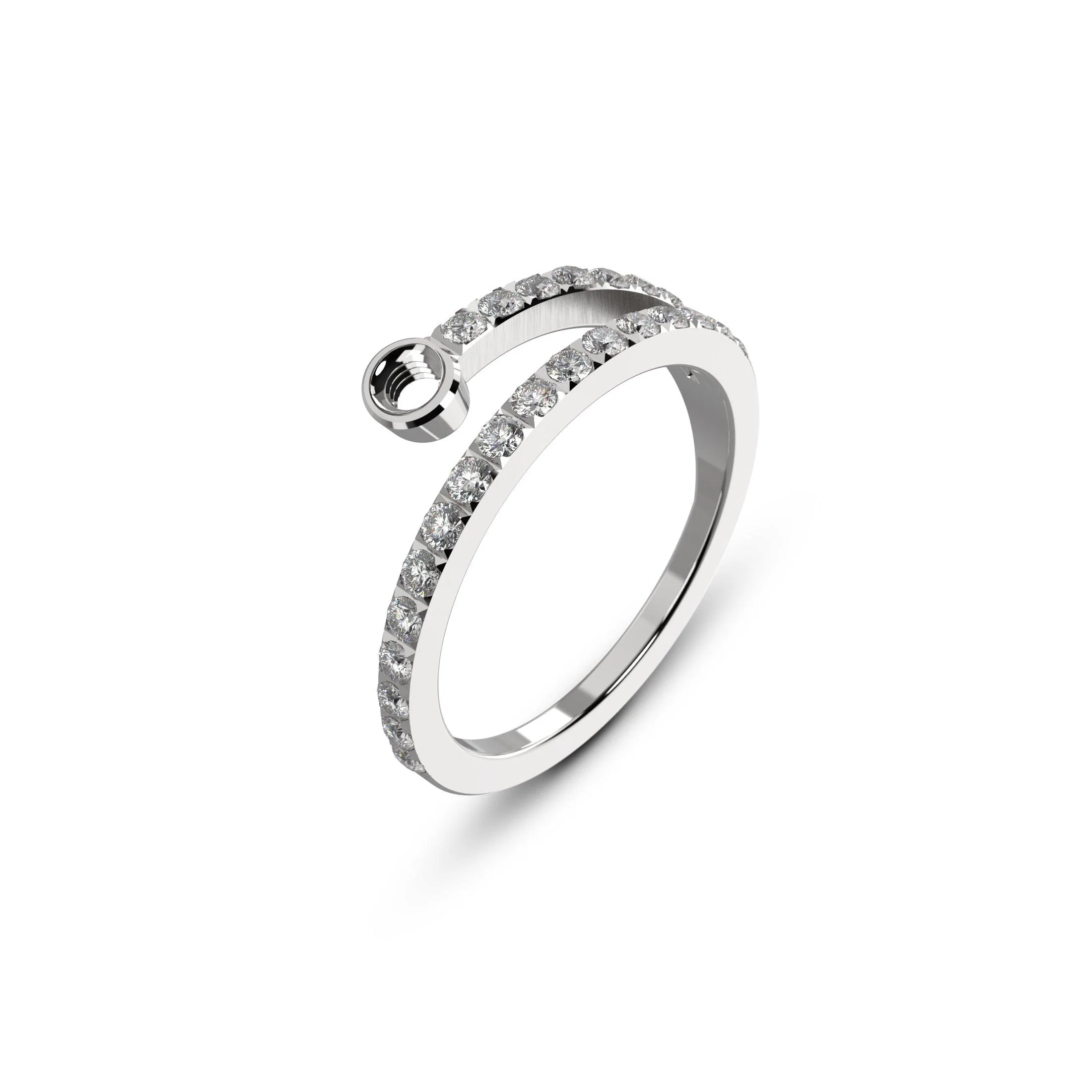 Melano Twisted Tamina CZ Ring - Image 4