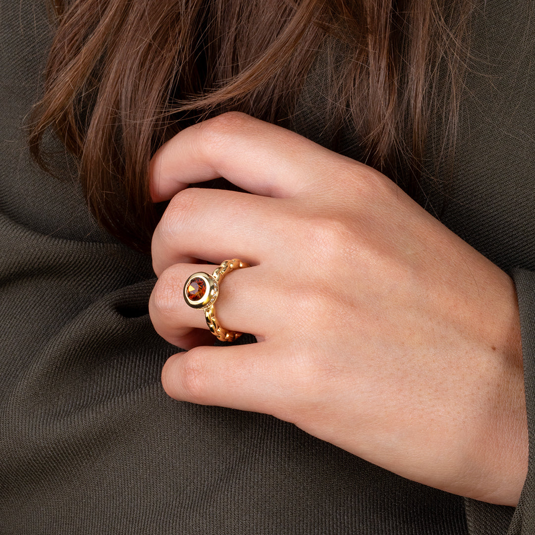 Melano Twisted Tiffany Ring - Image 2