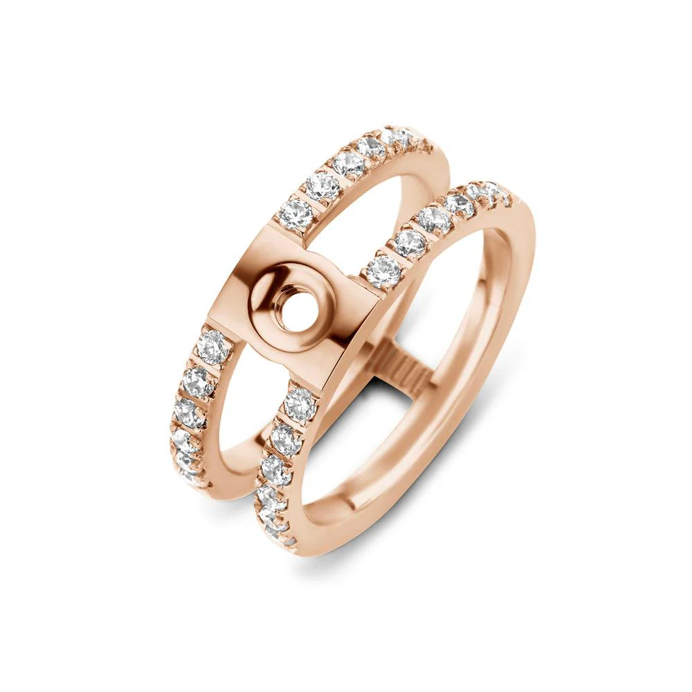 Melano Twisted Trista CZ Ring - Image 3