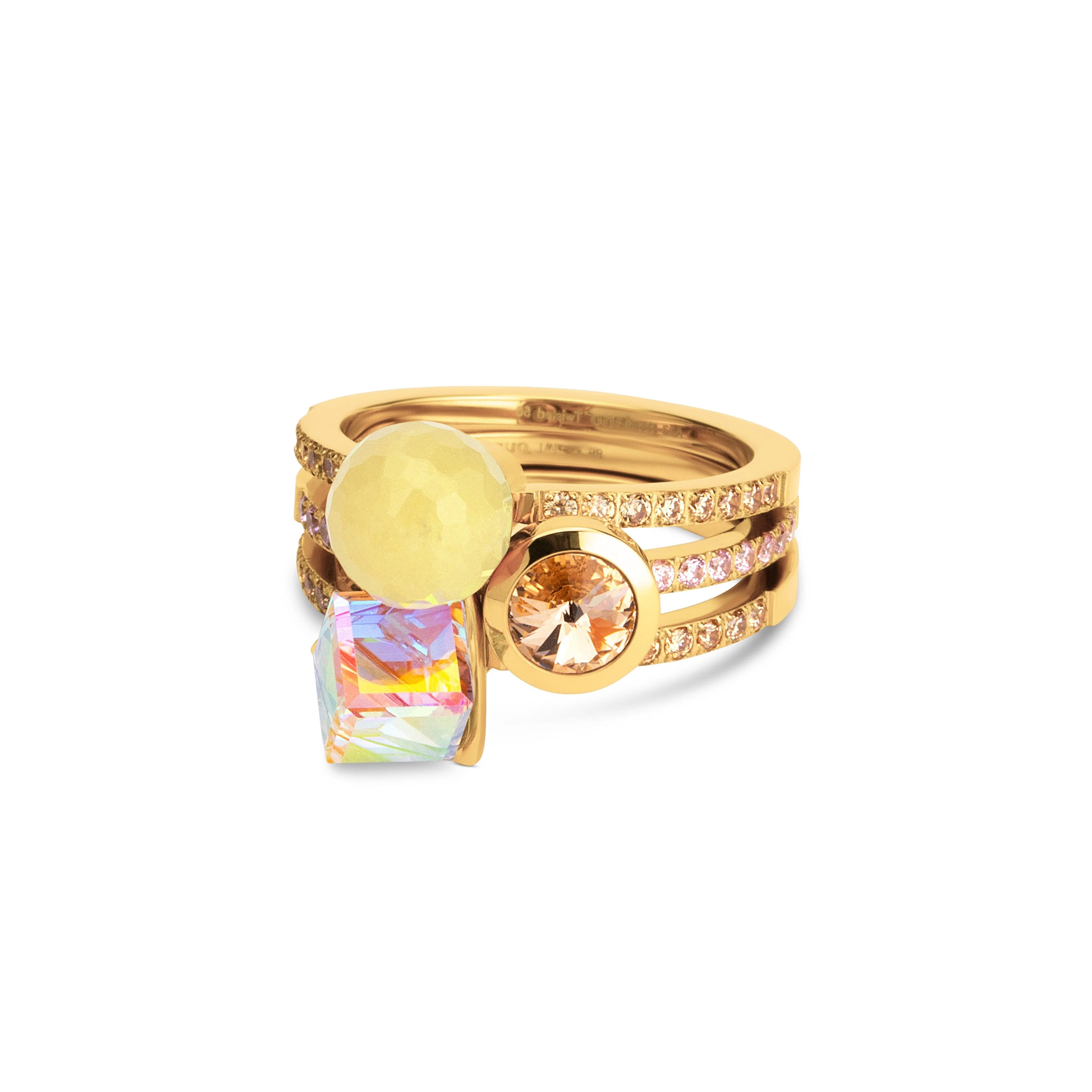 Melano Twisted Tropical Summer Ringen Set - Image 2