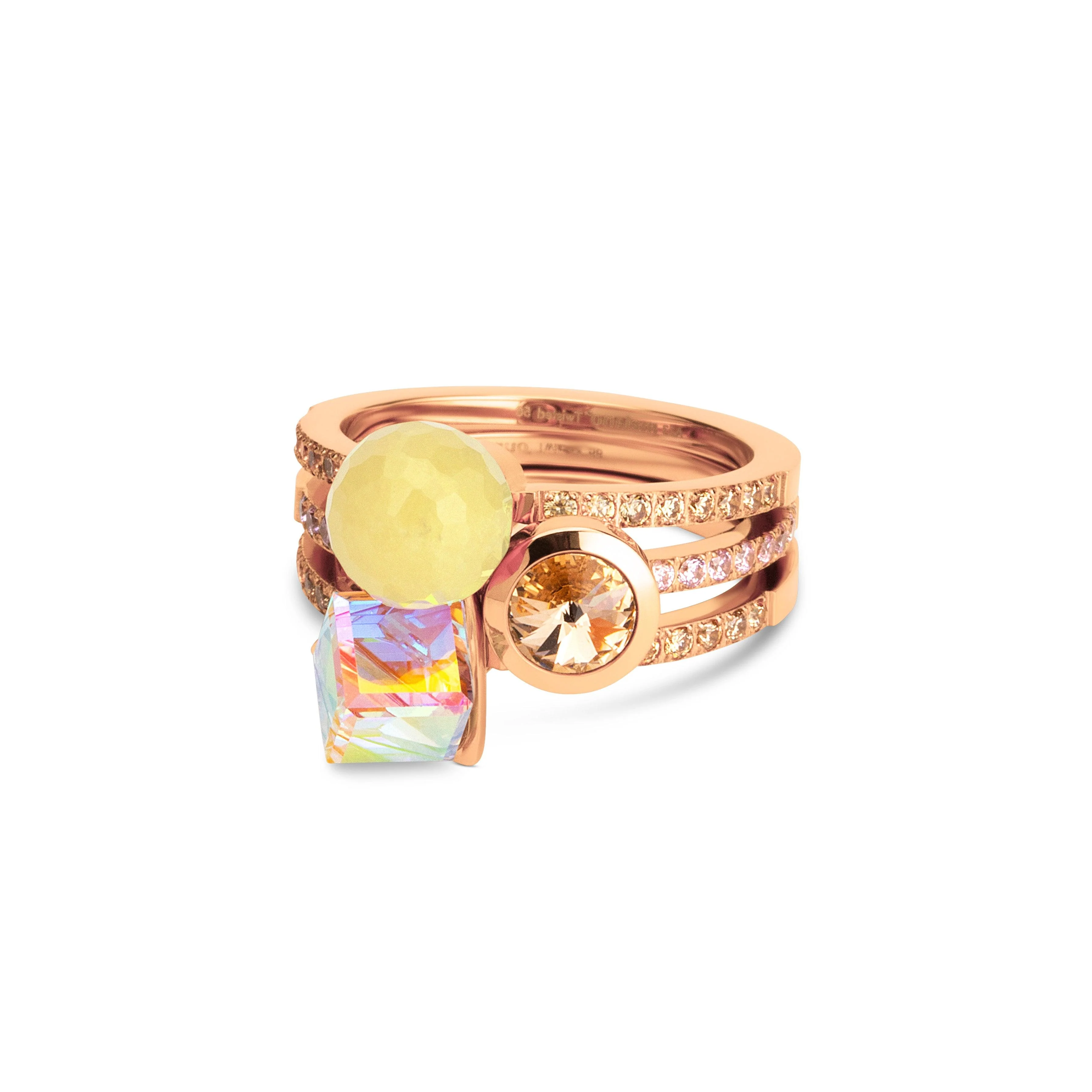 Melano Twisted Tropical Summer Ringen Set - Image 3