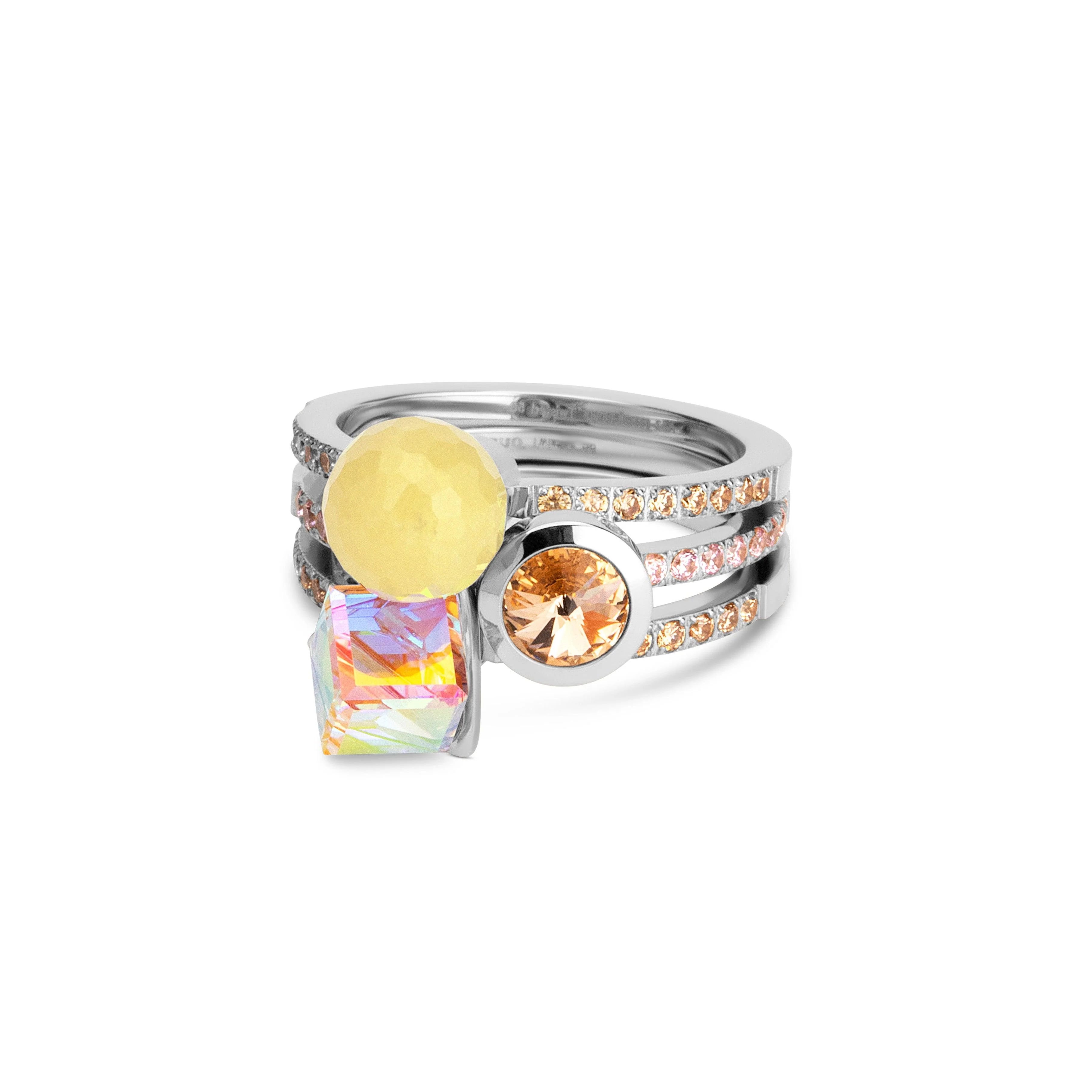Melano Twisted Tropical Summer Ringen Set - Image 4