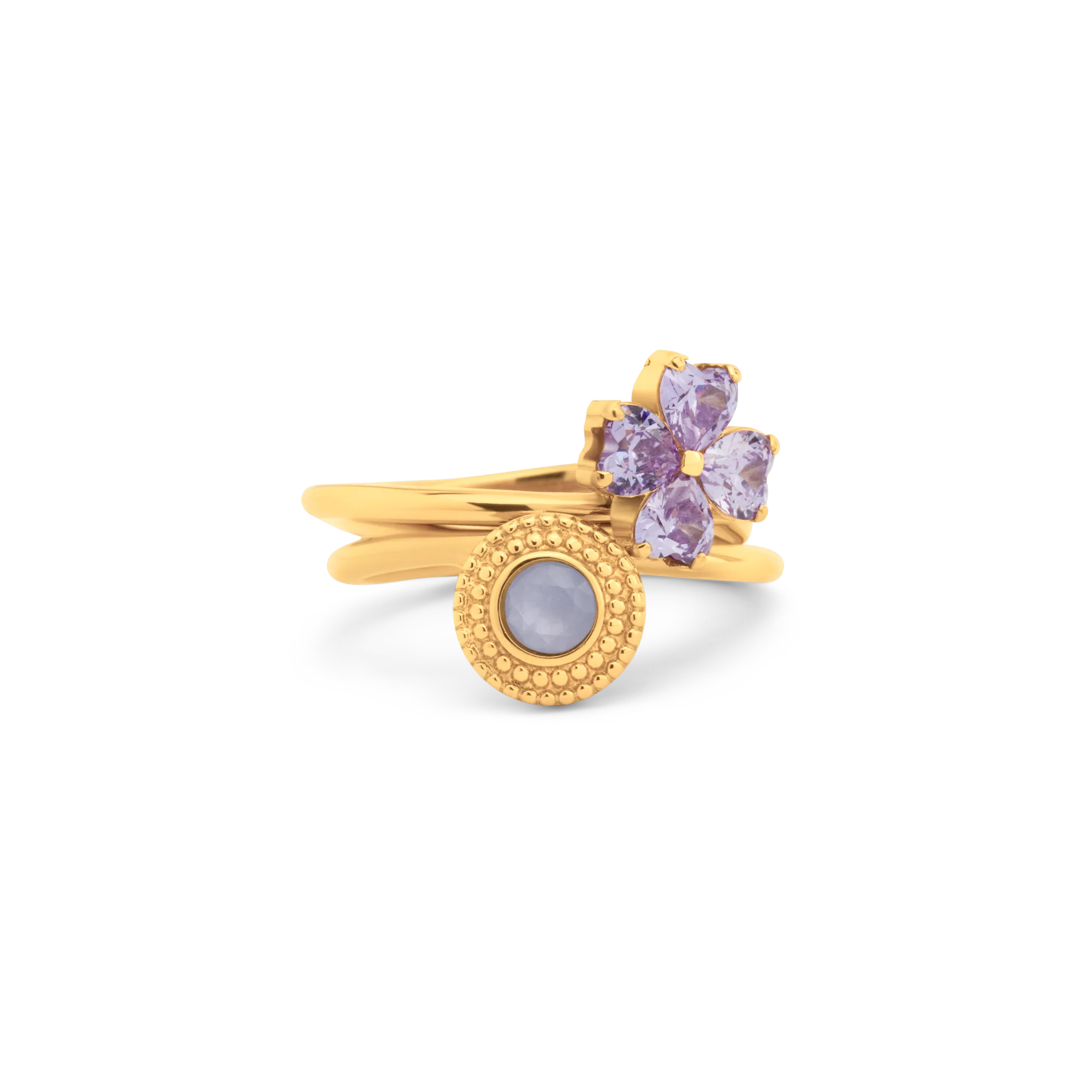 Melano Twisted Velvet Muse Ringen Set - Image 2