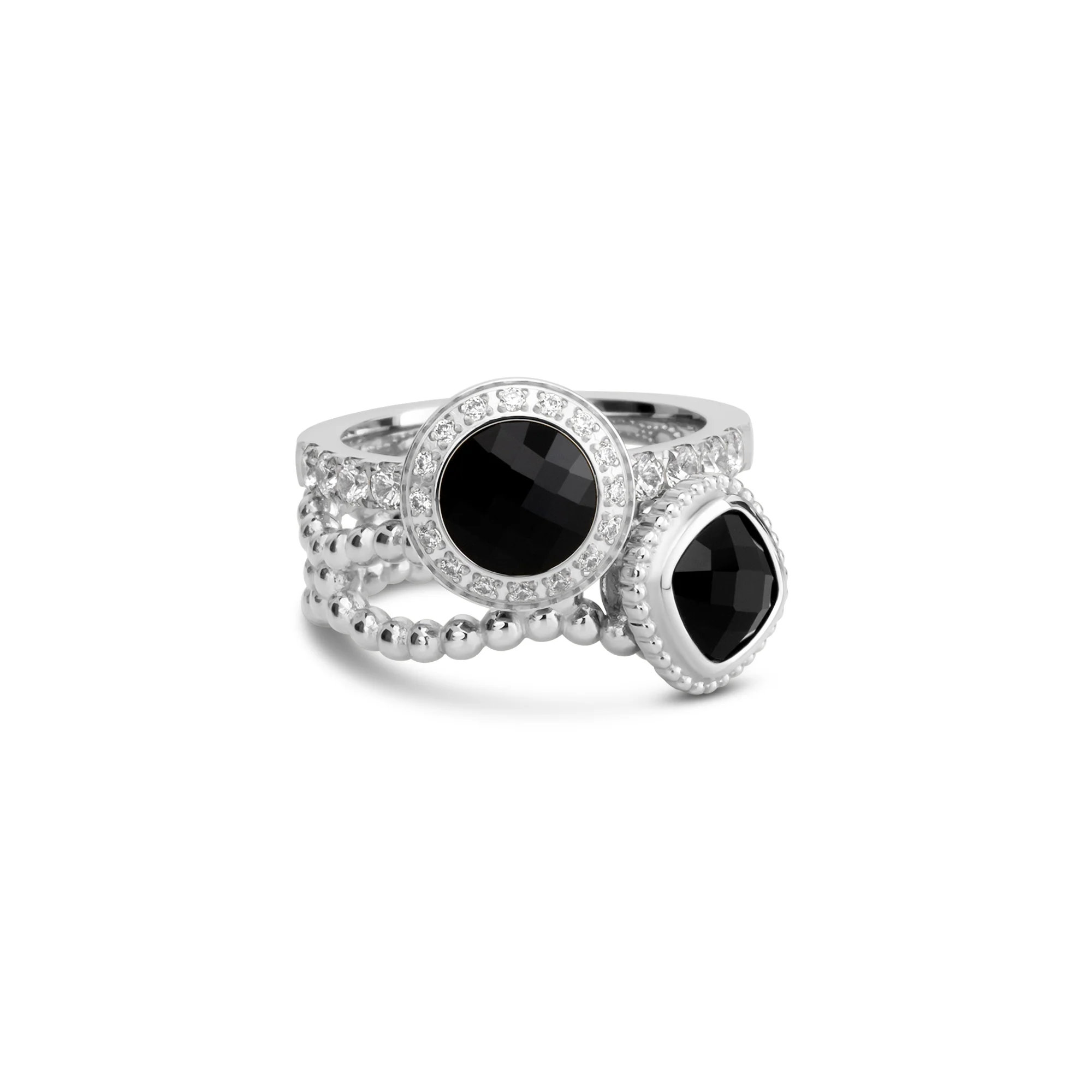 Melano Twisted & Vivid Golden Flare Ringen Set - Image 4