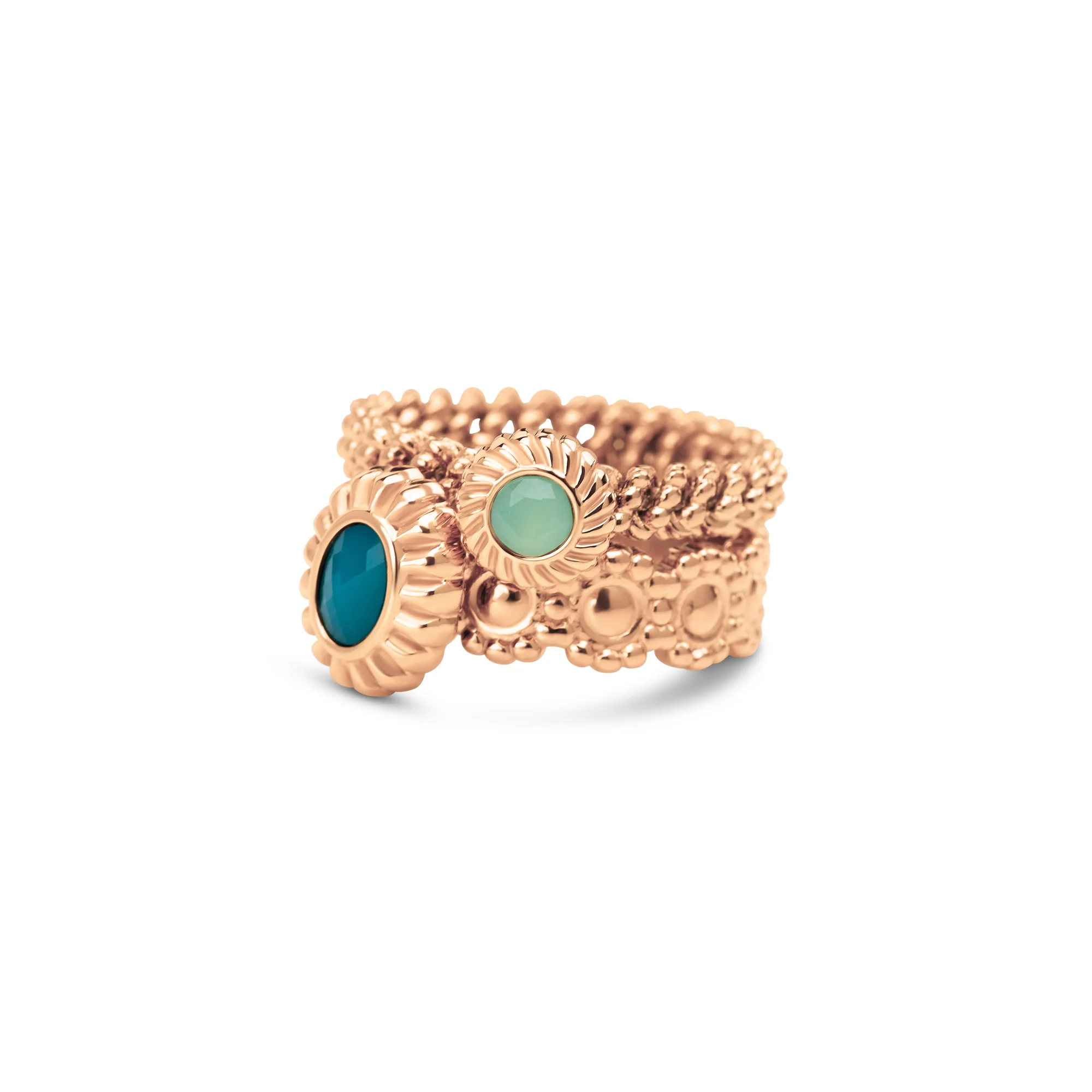 Melano Twisted & Vivid Green Grass Ringen Set - Image 3