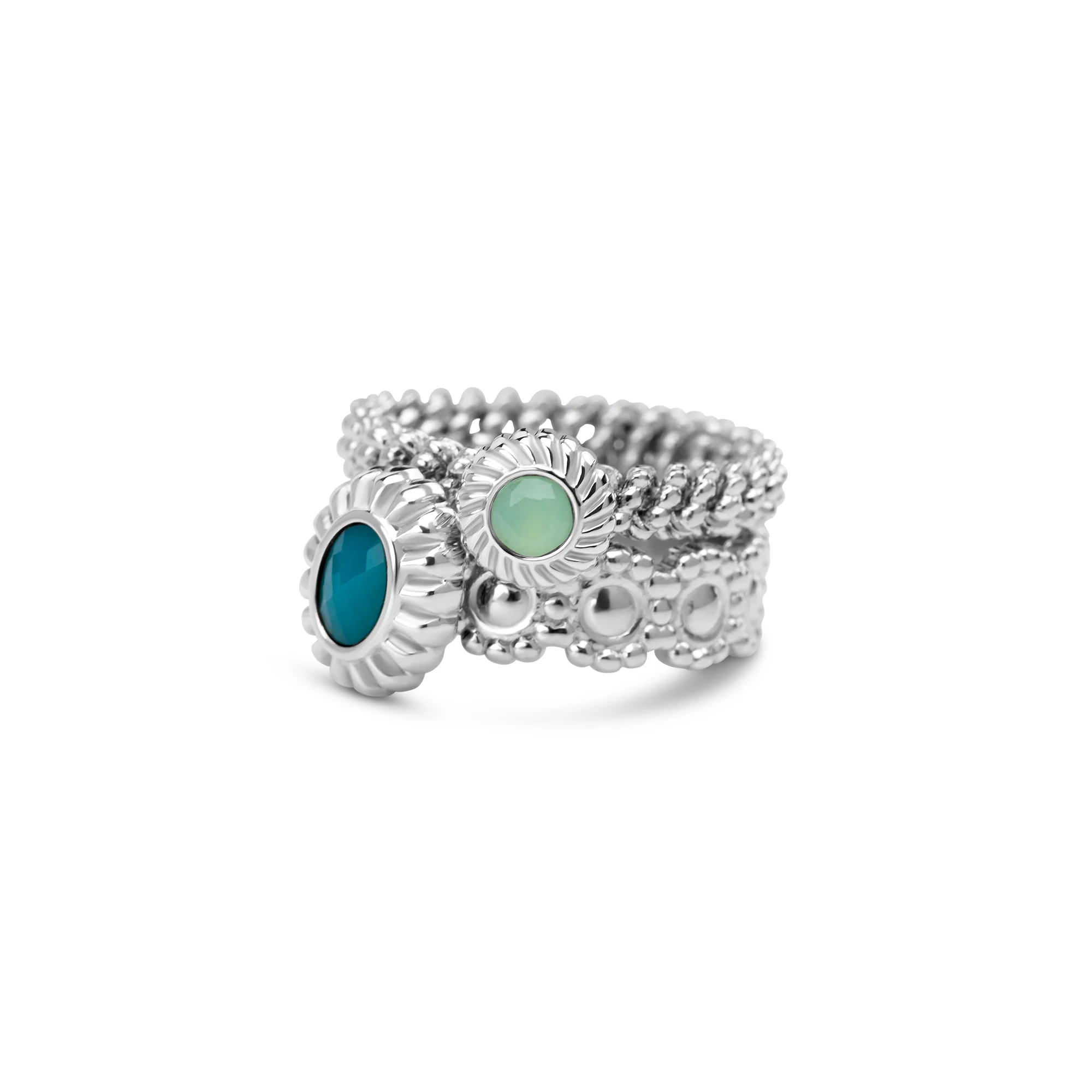 Melano Twisted & Vivid Green Grass Ringen Set - Image 4