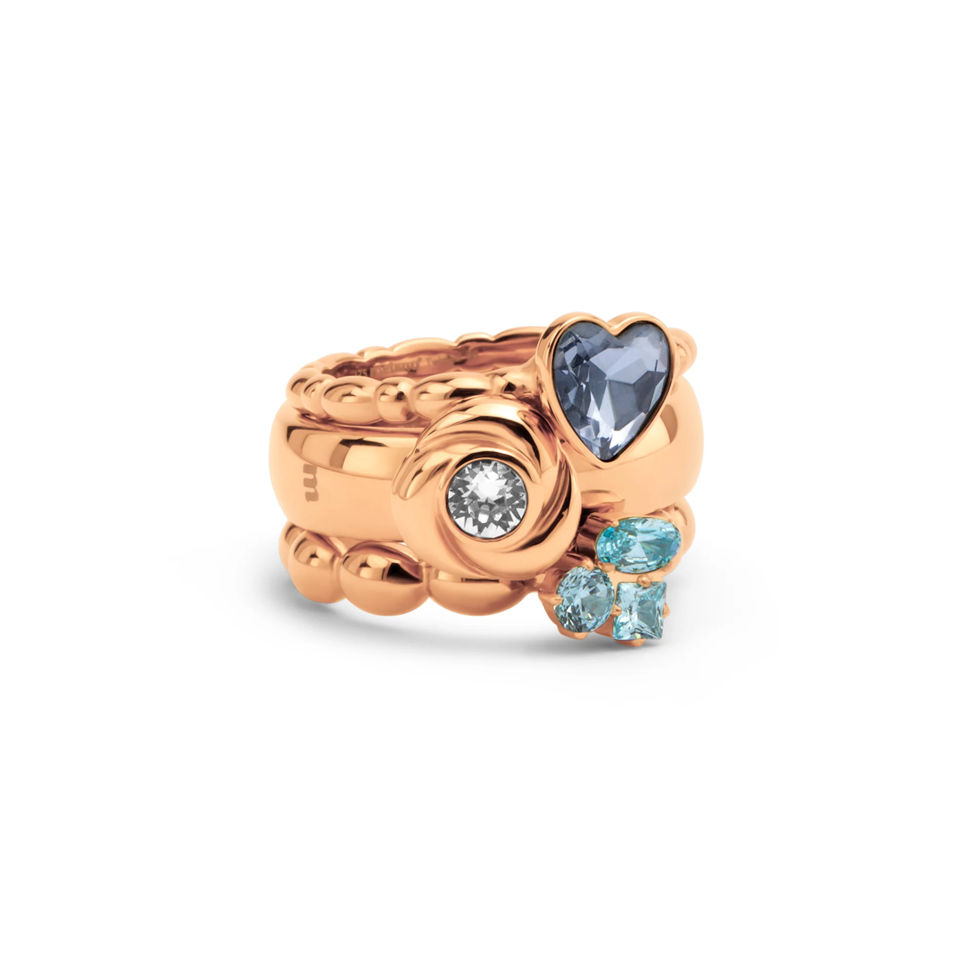 Melano Twisted & Vivid Sea Diva Ringen Set - Image 3