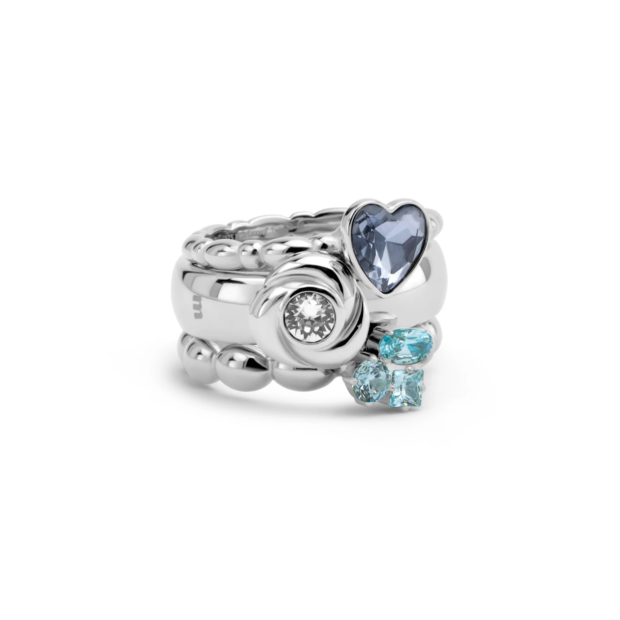 Melano Twisted & Vivid Sea Diva Ringen Set - Image 4
