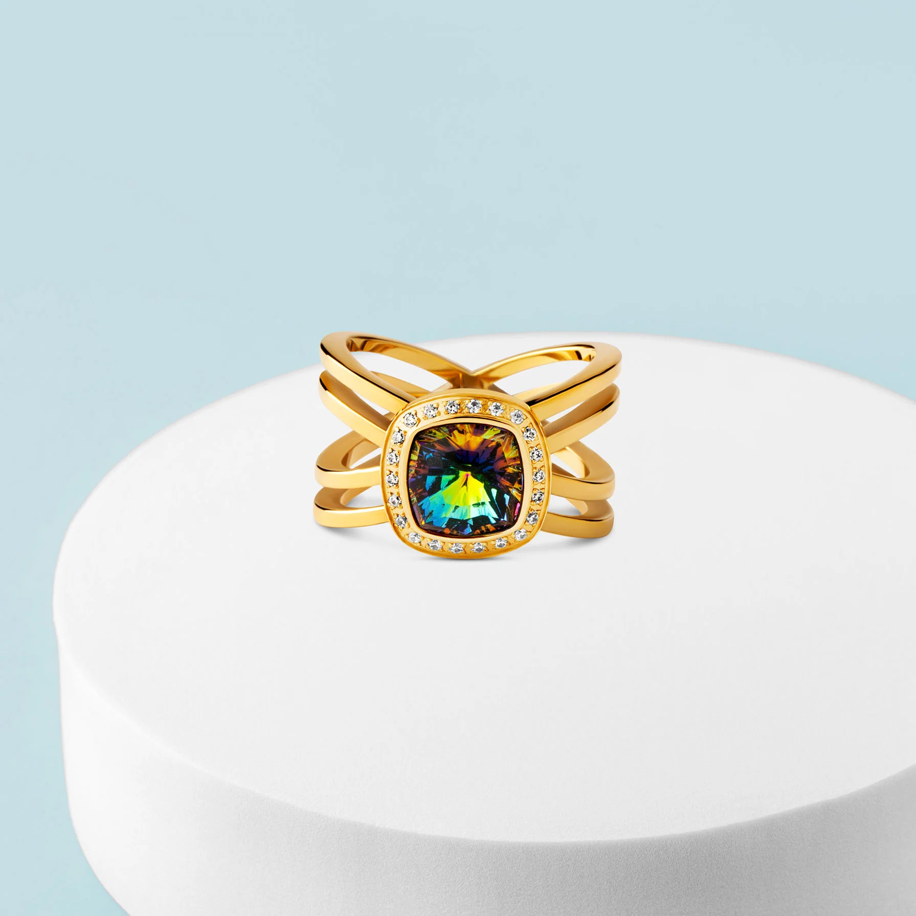 Melano Vivid Autumn Elegance Ring Set
