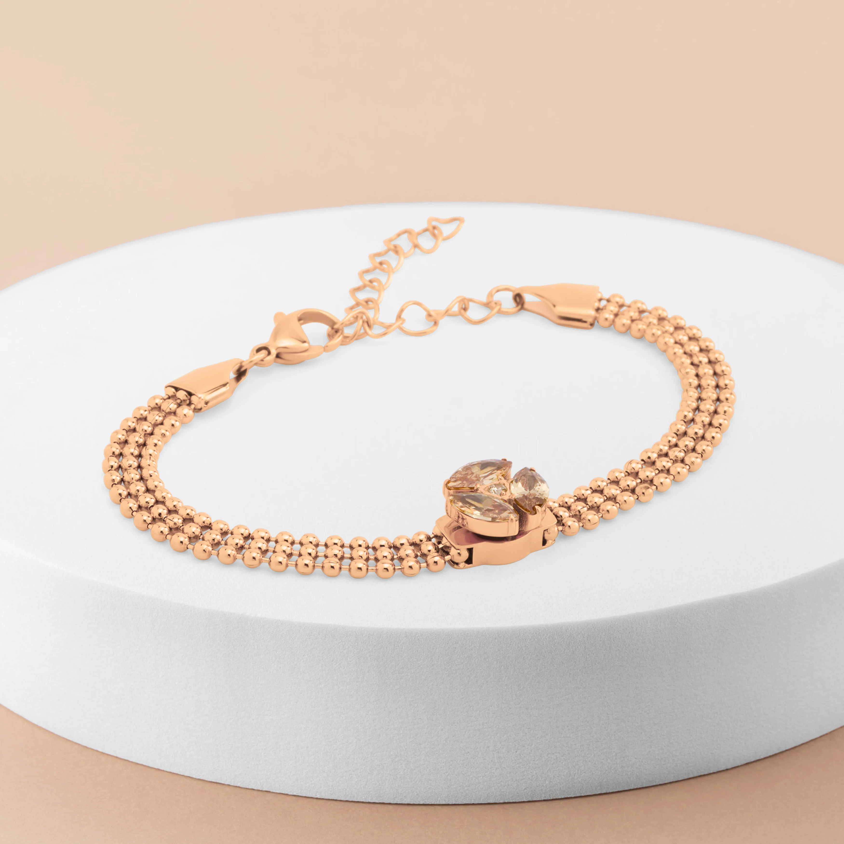 Melano Vivid Champagne Crush Armband Set
