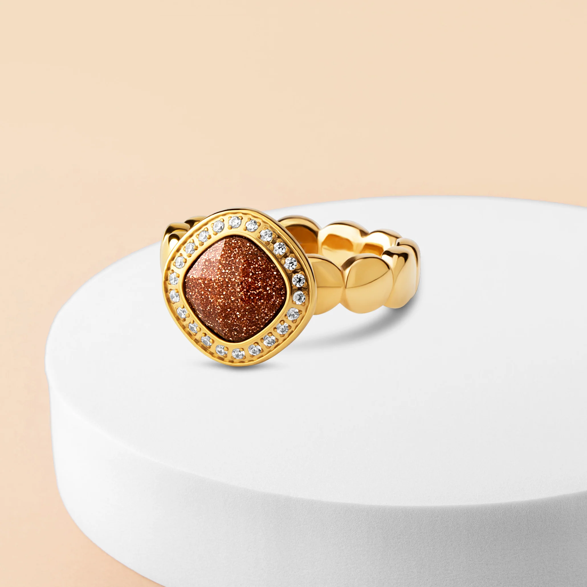 Melano Vivid Forest Spark Ring Set