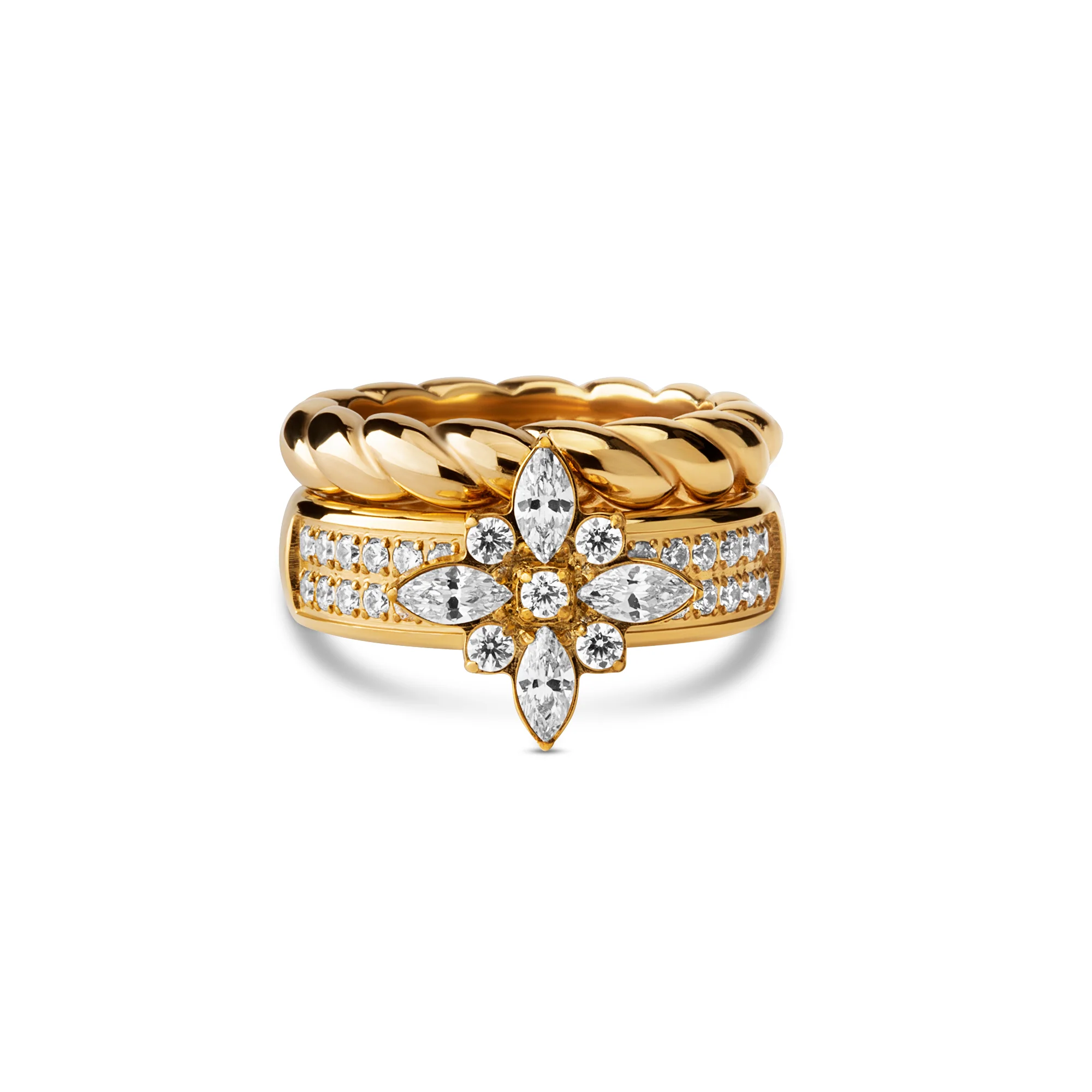Melano Vivid & Friends Gingerbread Glam Ringen Set - Image 2